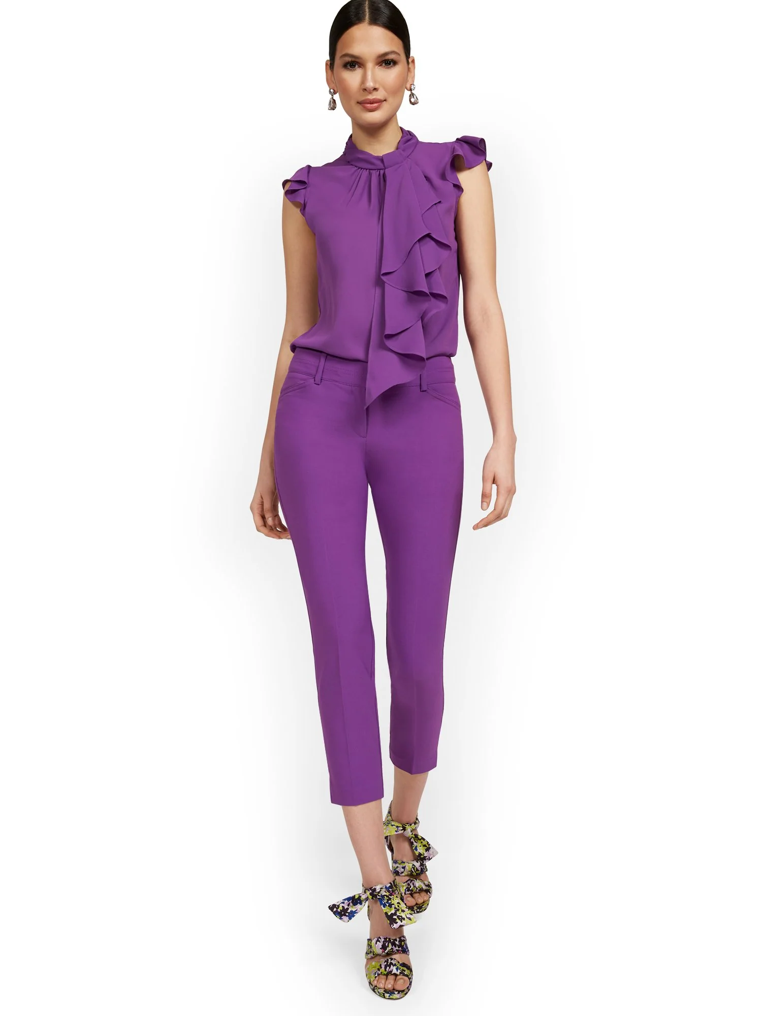 Capri Pant - Essential Stretch - 7th Avenue - Image 19