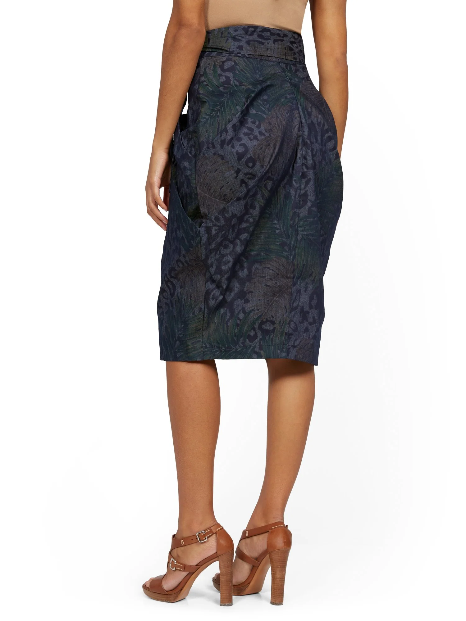 Cargo Pencil Skirt - Image 3