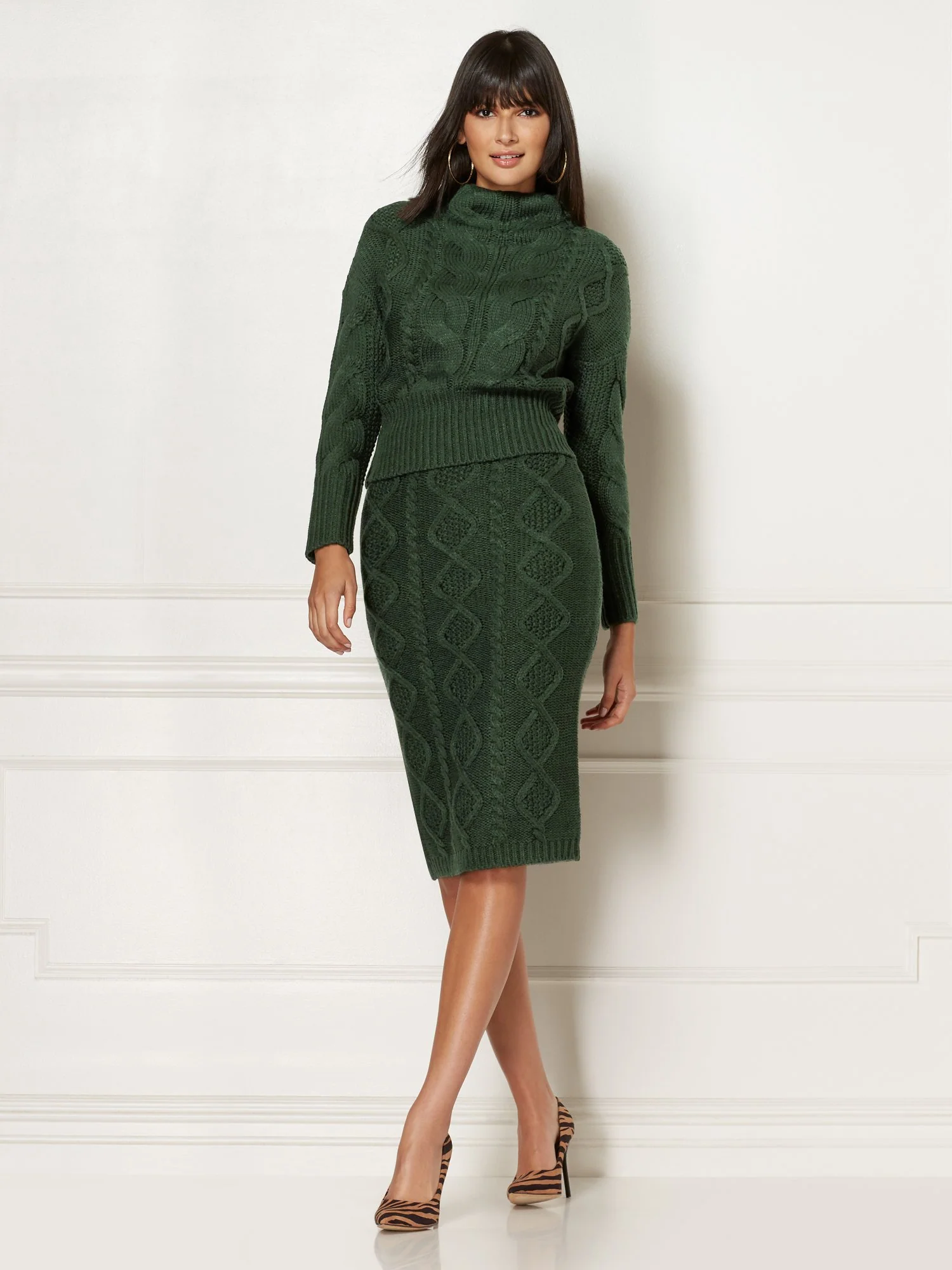 Carlotta Sweater Skirt - Eva Mendes Collection - Image 2