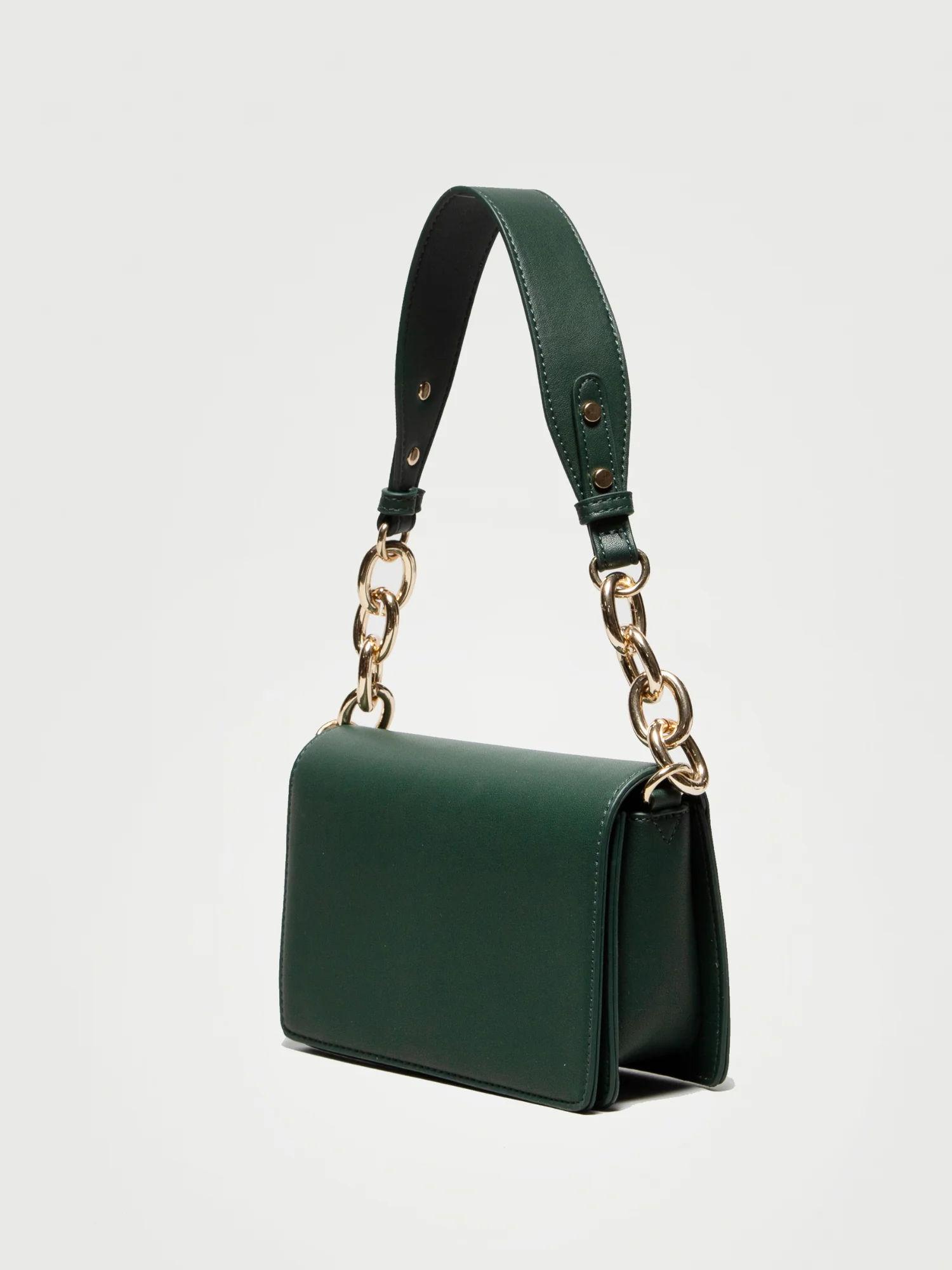 Chain Detail Shoulder Bag - Image 3