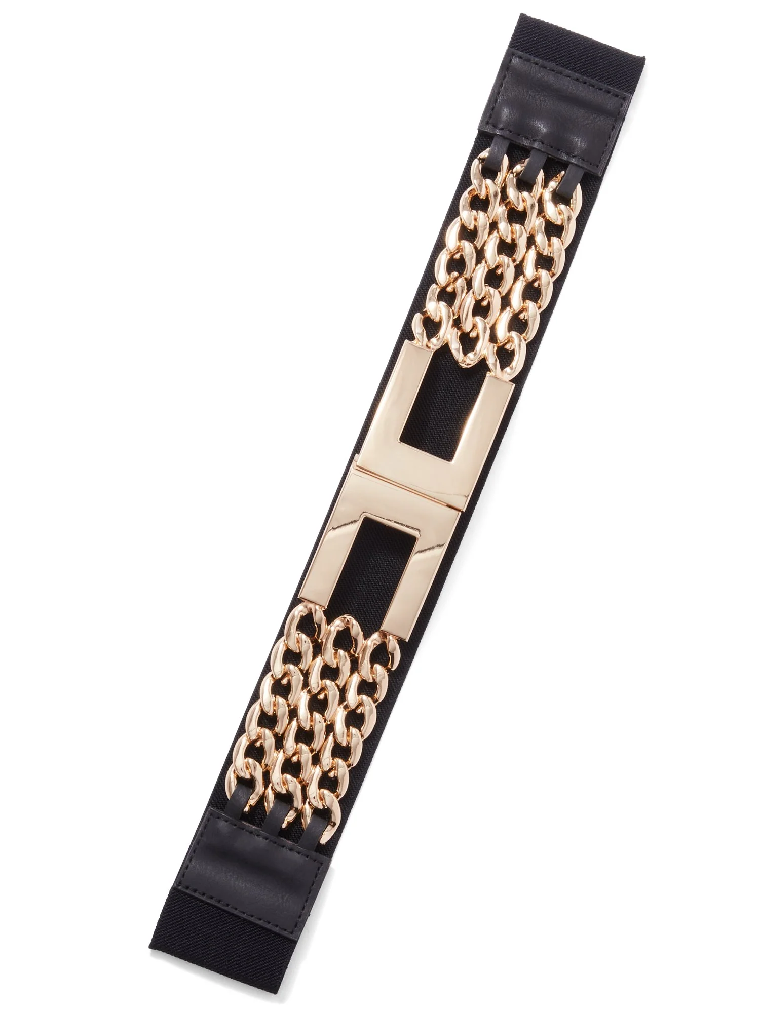 Chain Detail Stretch Belt