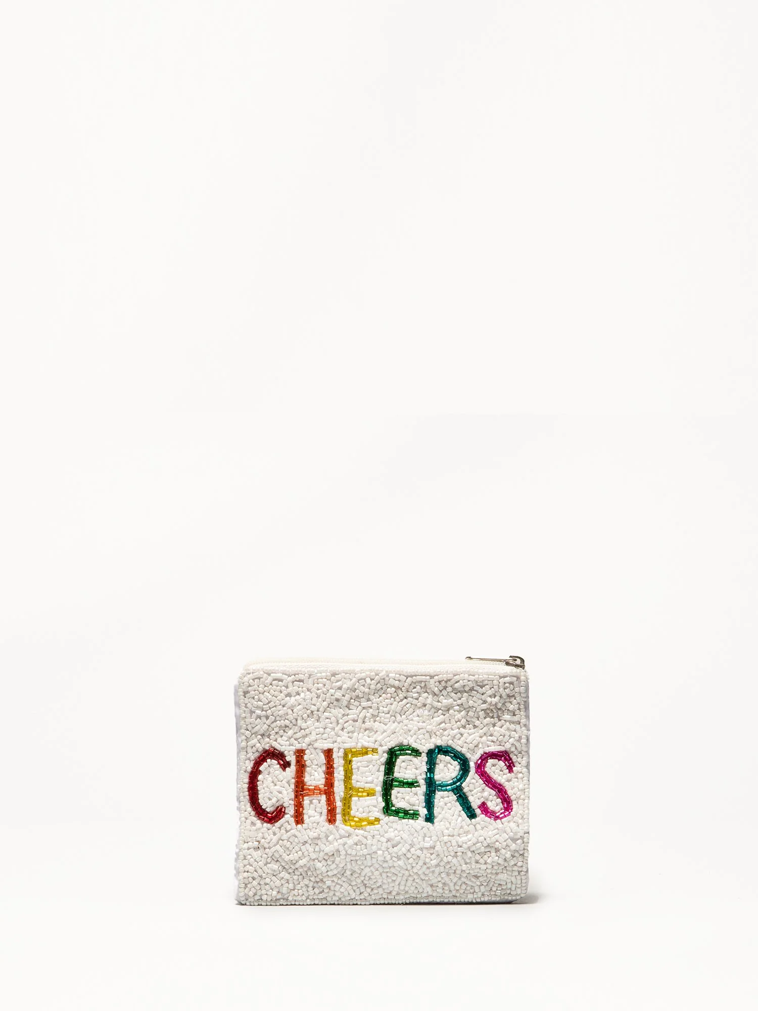Cheers Beaded Coin Purse