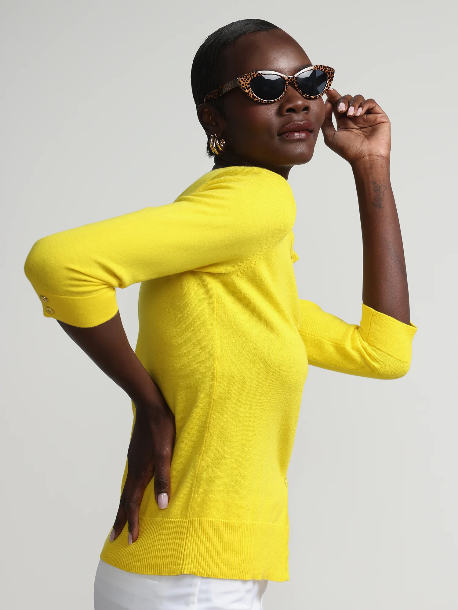 Chelsea Crewneck Cardigan - Image 31