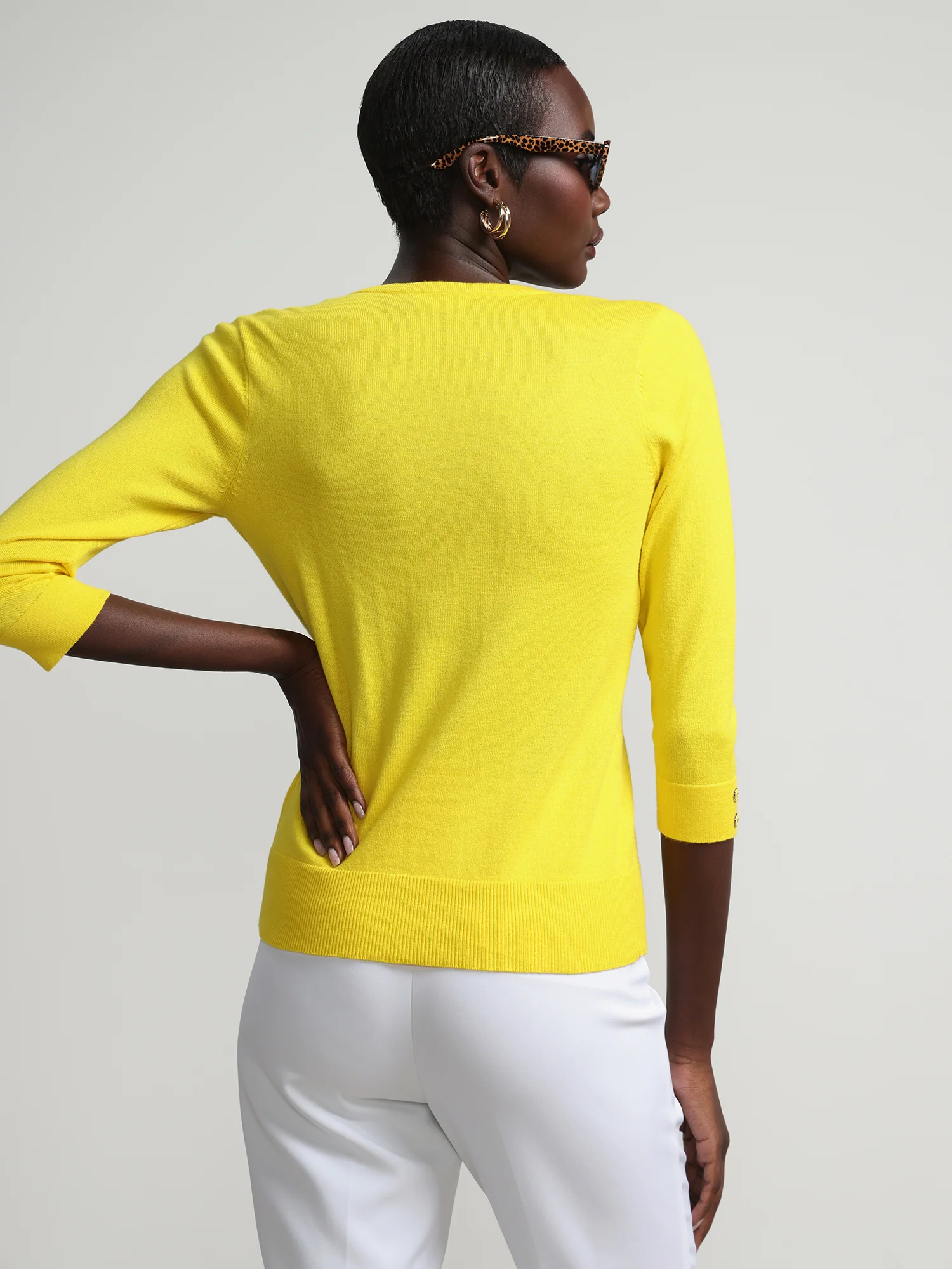 Chelsea Crewneck Cardigan - Image 32