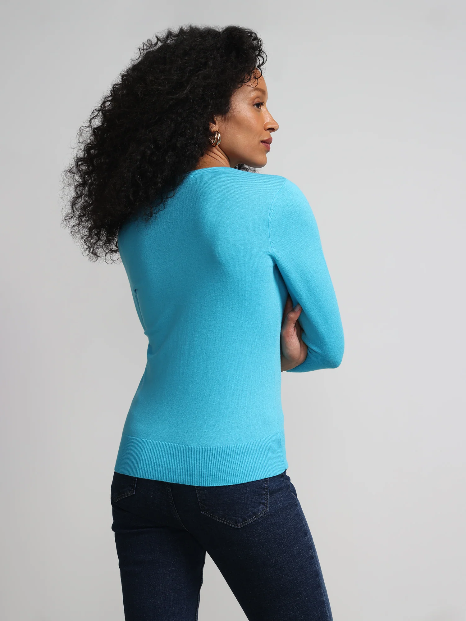 Chelsea Crewneck Cardigan - Image 37