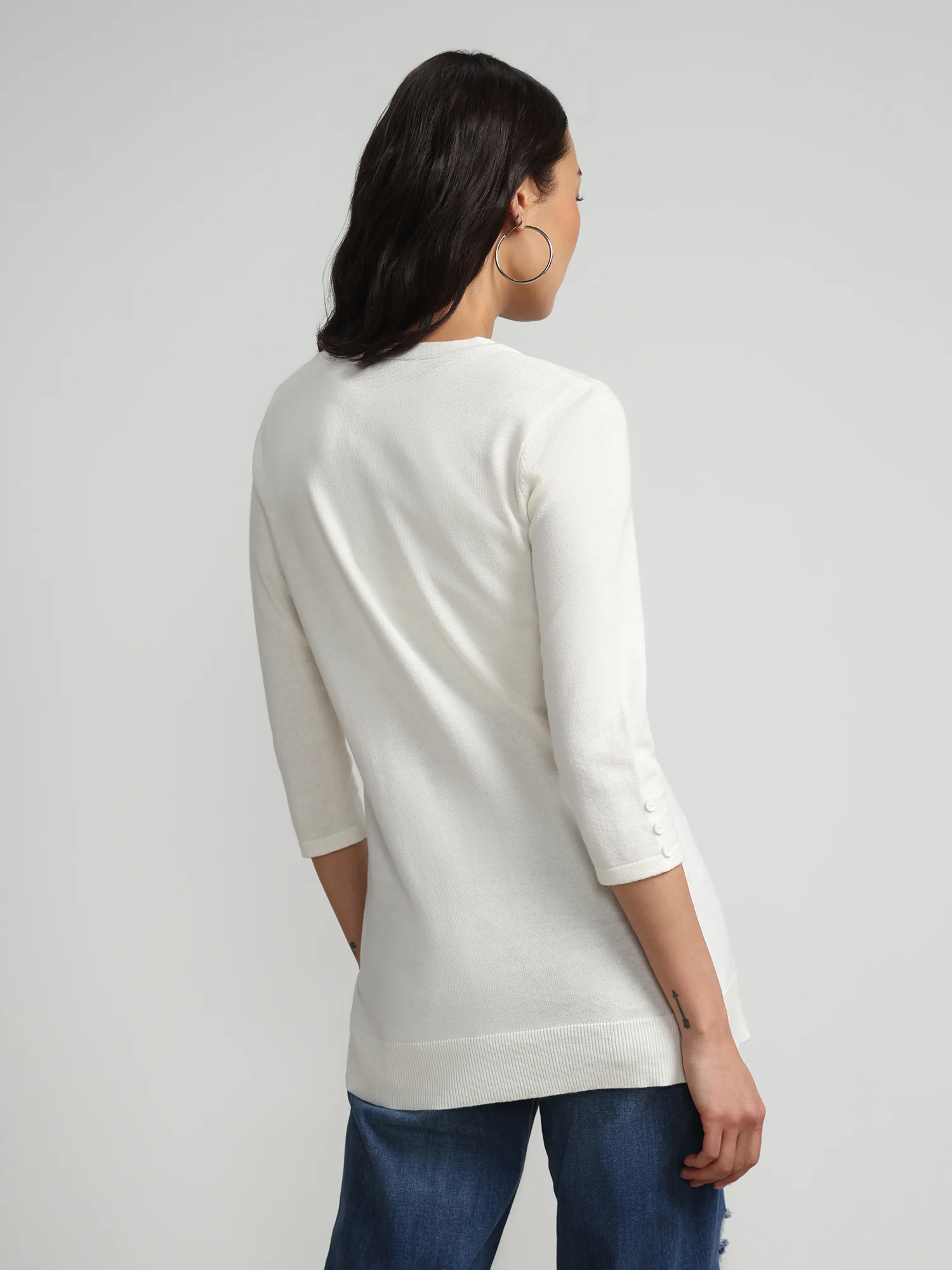 Chelsea V-Neck Long Cardigan - Image 8