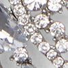 Clear Gemstone Statement Necklace - Image 2