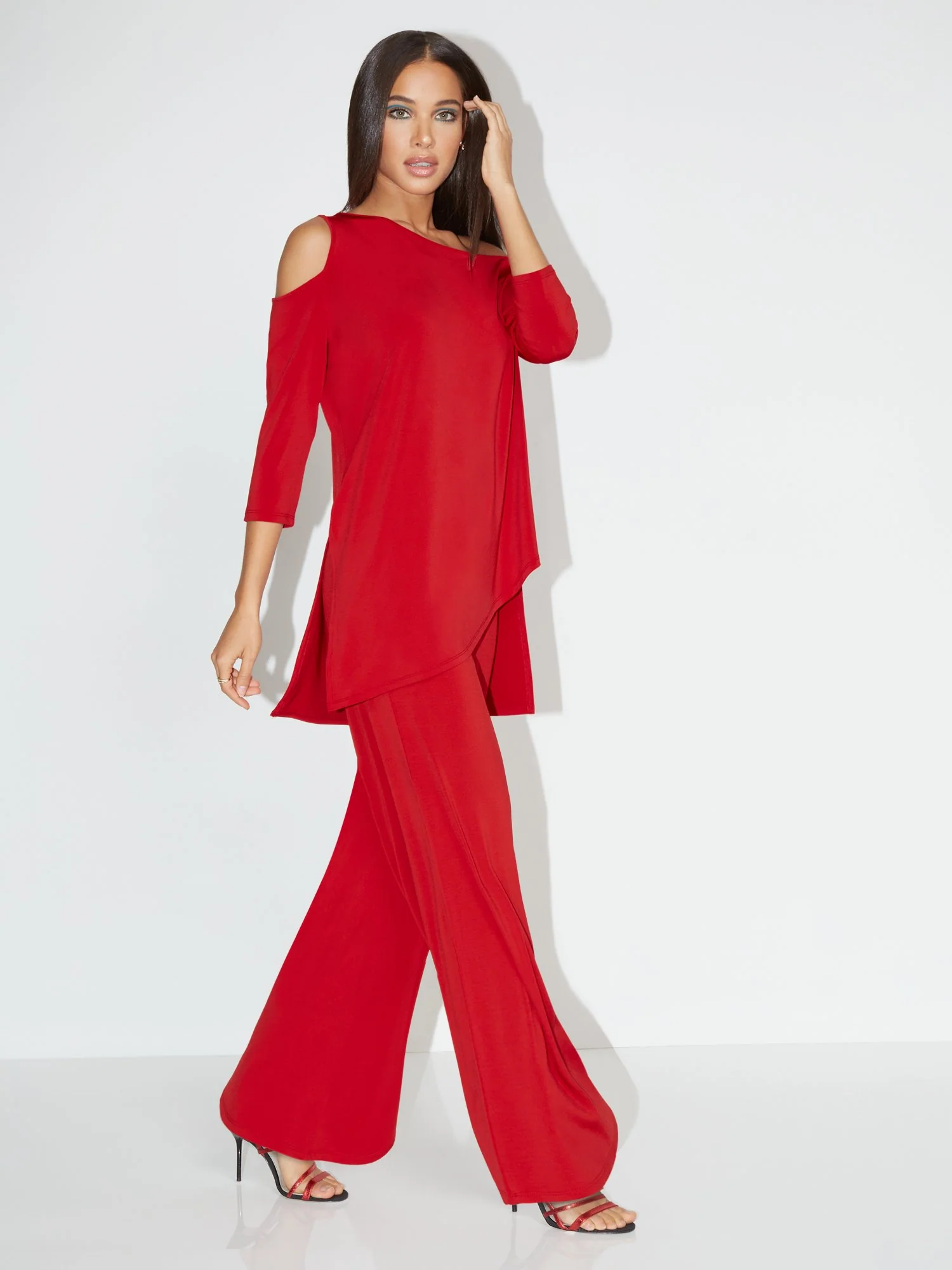 Cold Shoulder Tunic Top - NY&C Style System - Image 5