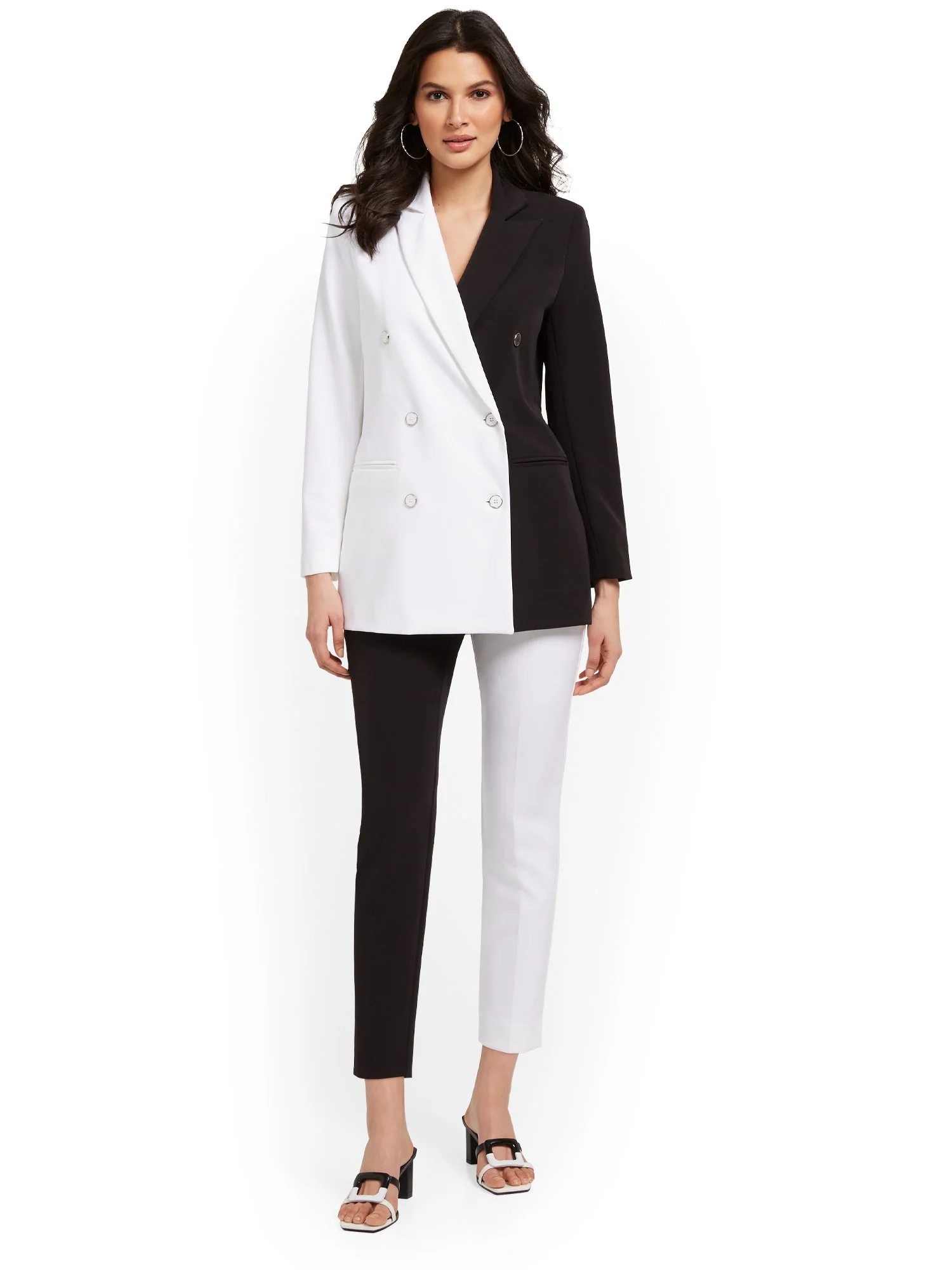 Colorblock Ankle Pant - Image 4
