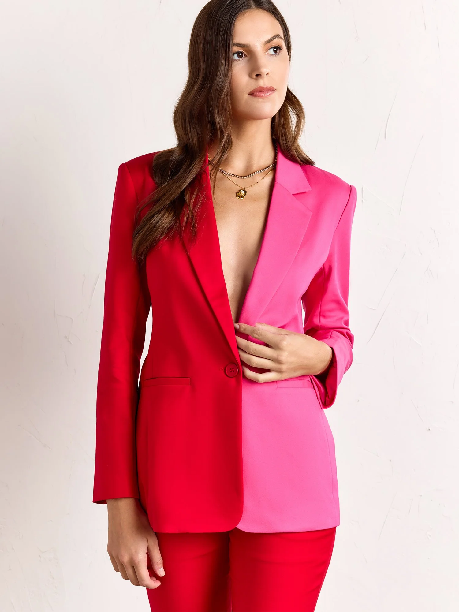 English Factory Colorblock Boyfriend Blazer - Brands We Love - Image 2
