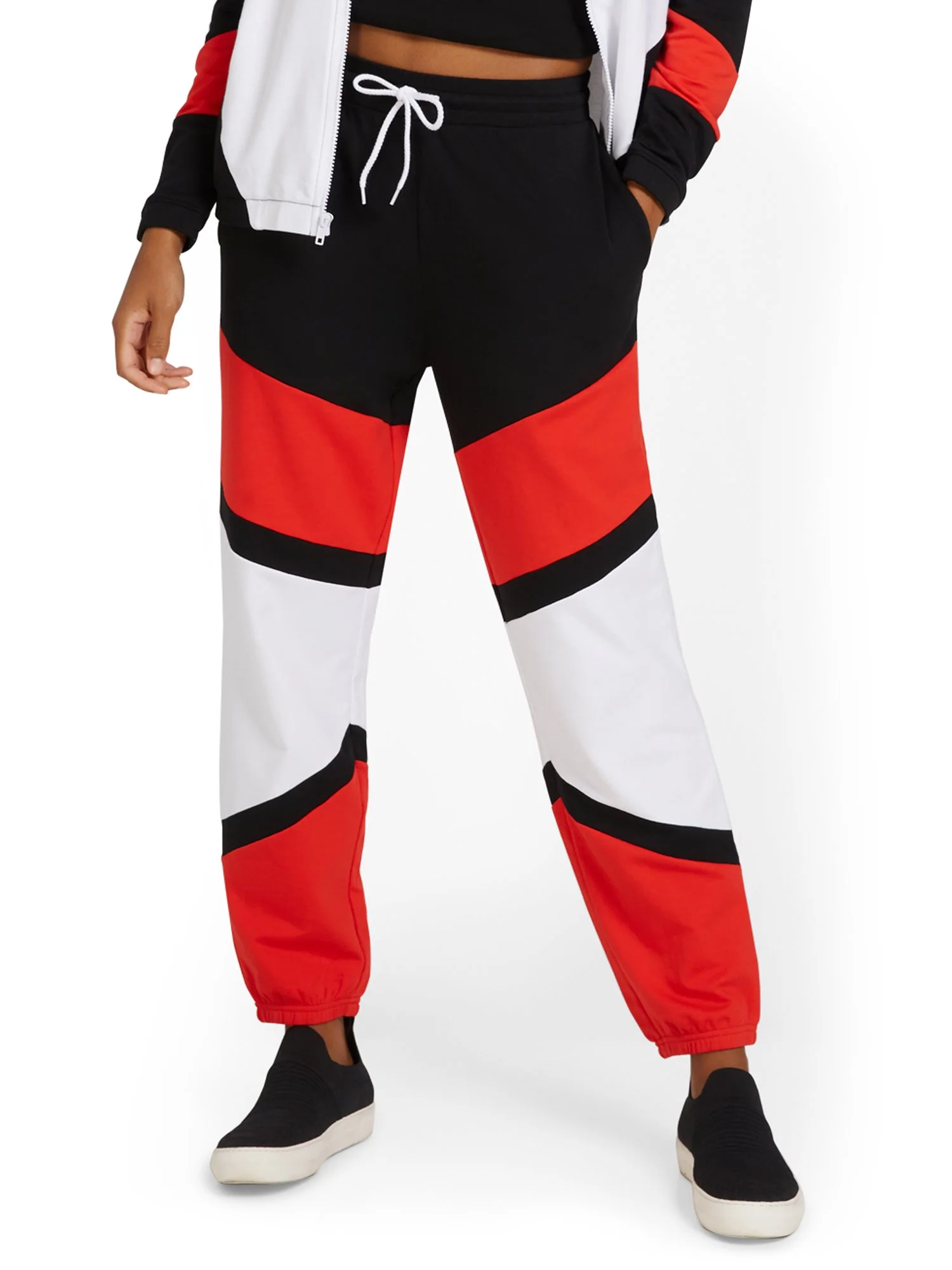 Colorblock French Terry Jogger Pant