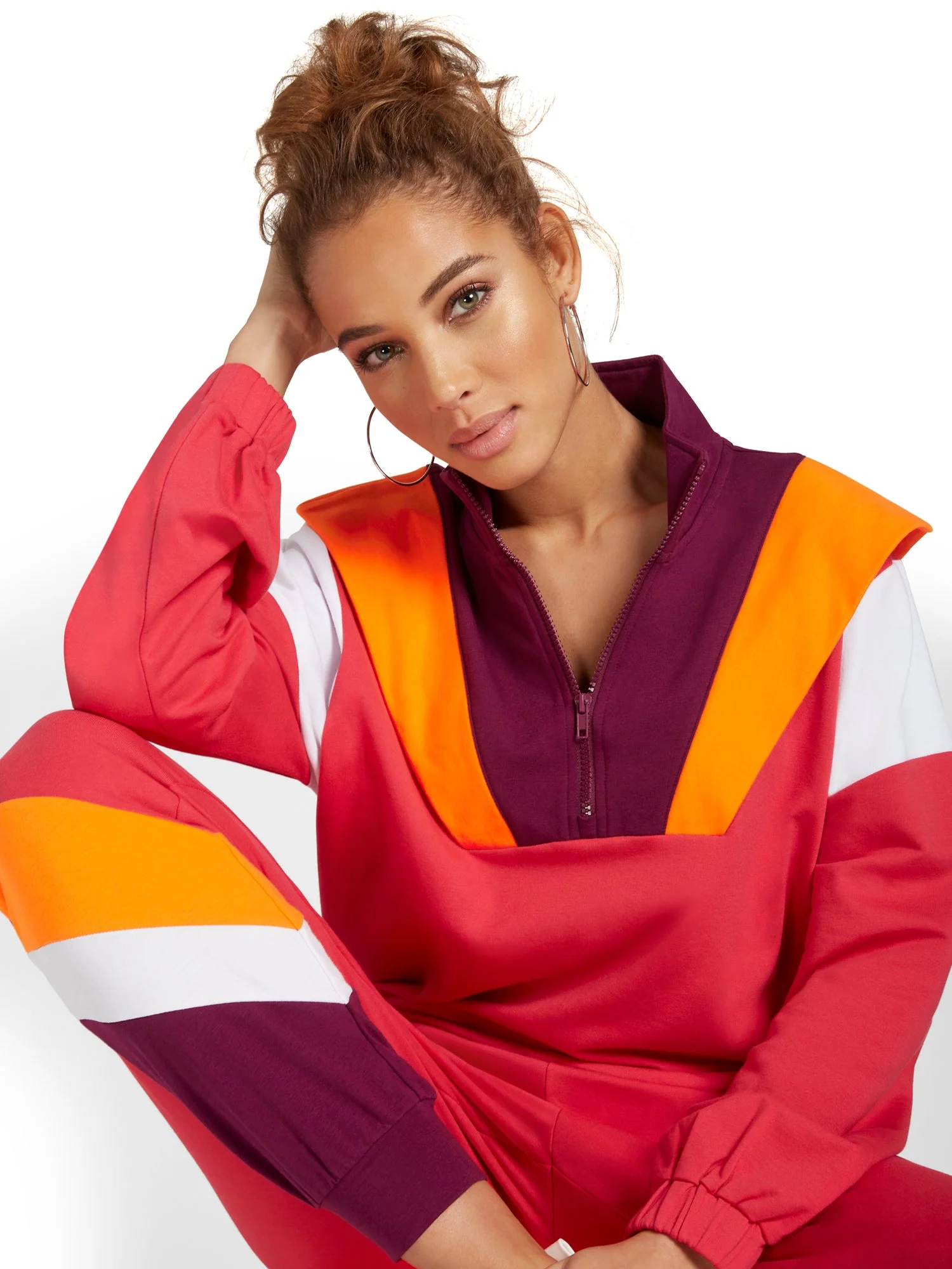 Colorblock French Terry Pullover - Image 4