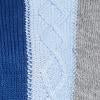 Colorblock Turtleneck Poncho - Image 3