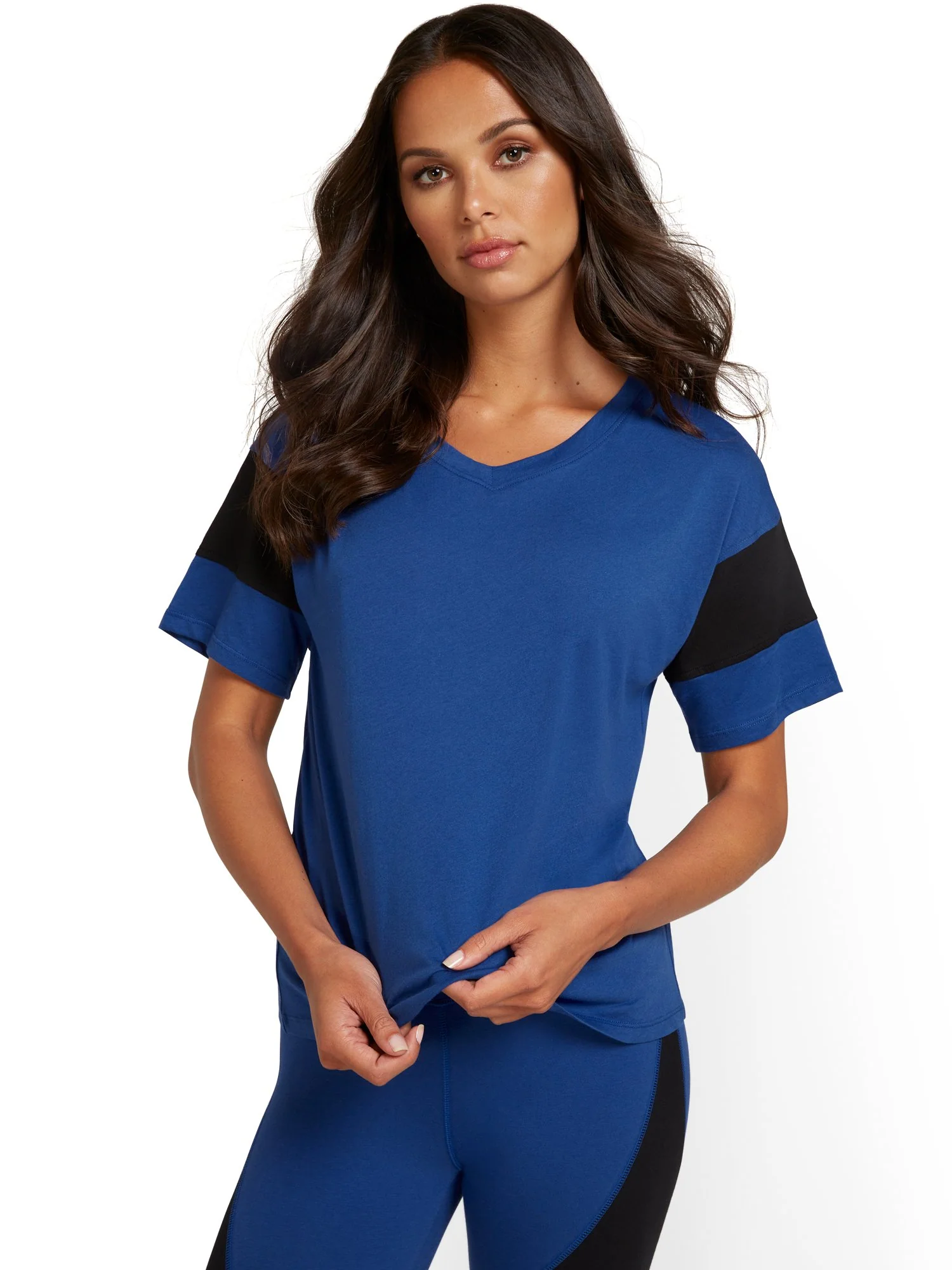 Colorblock Yoga Tee - Image 5