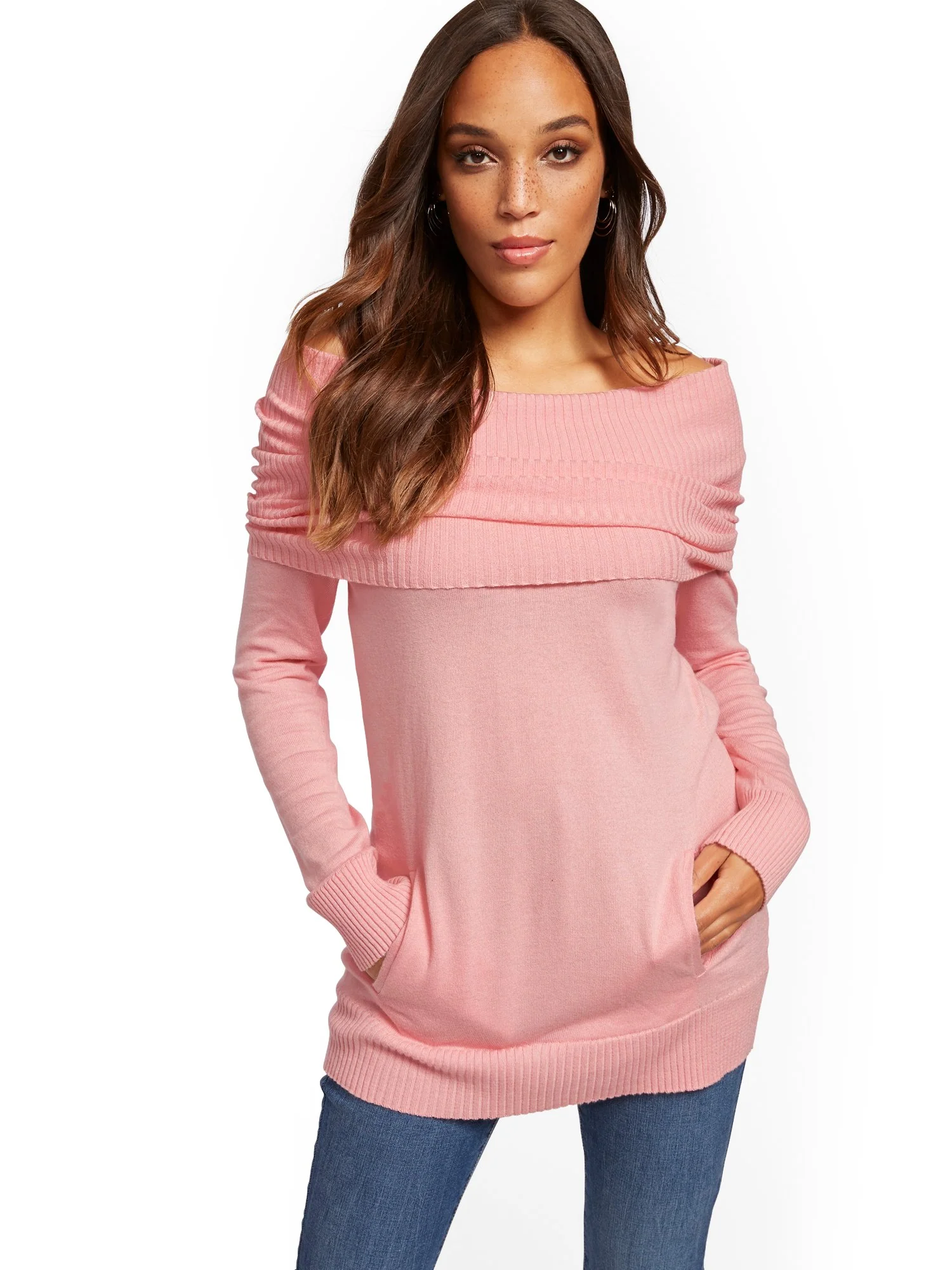 Convertible Cowl-Neck Sweater - Image 2