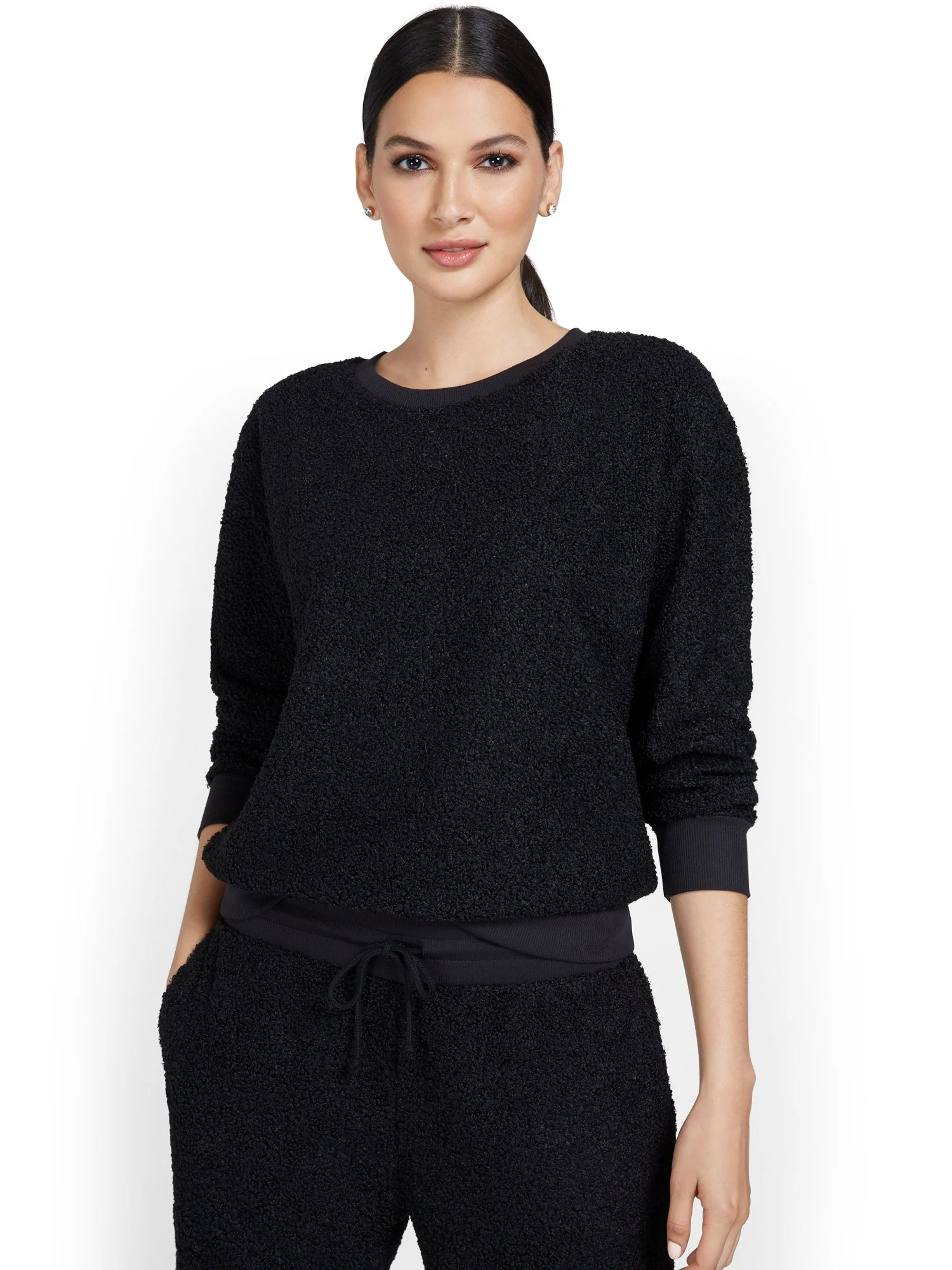 Cozy Teddy Pullover Sweater - Image 2
