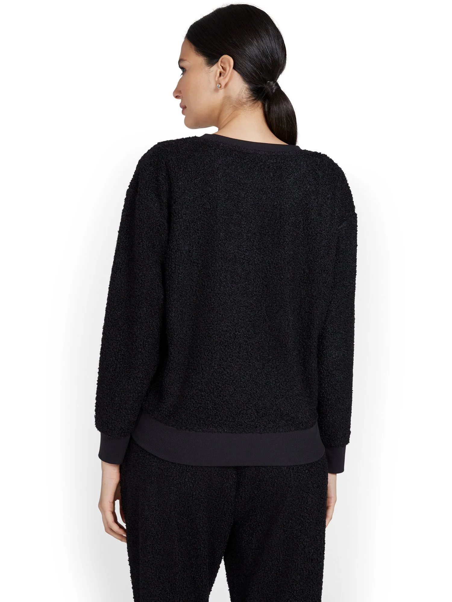 Cozy Teddy Pullover Sweater - Image 3
