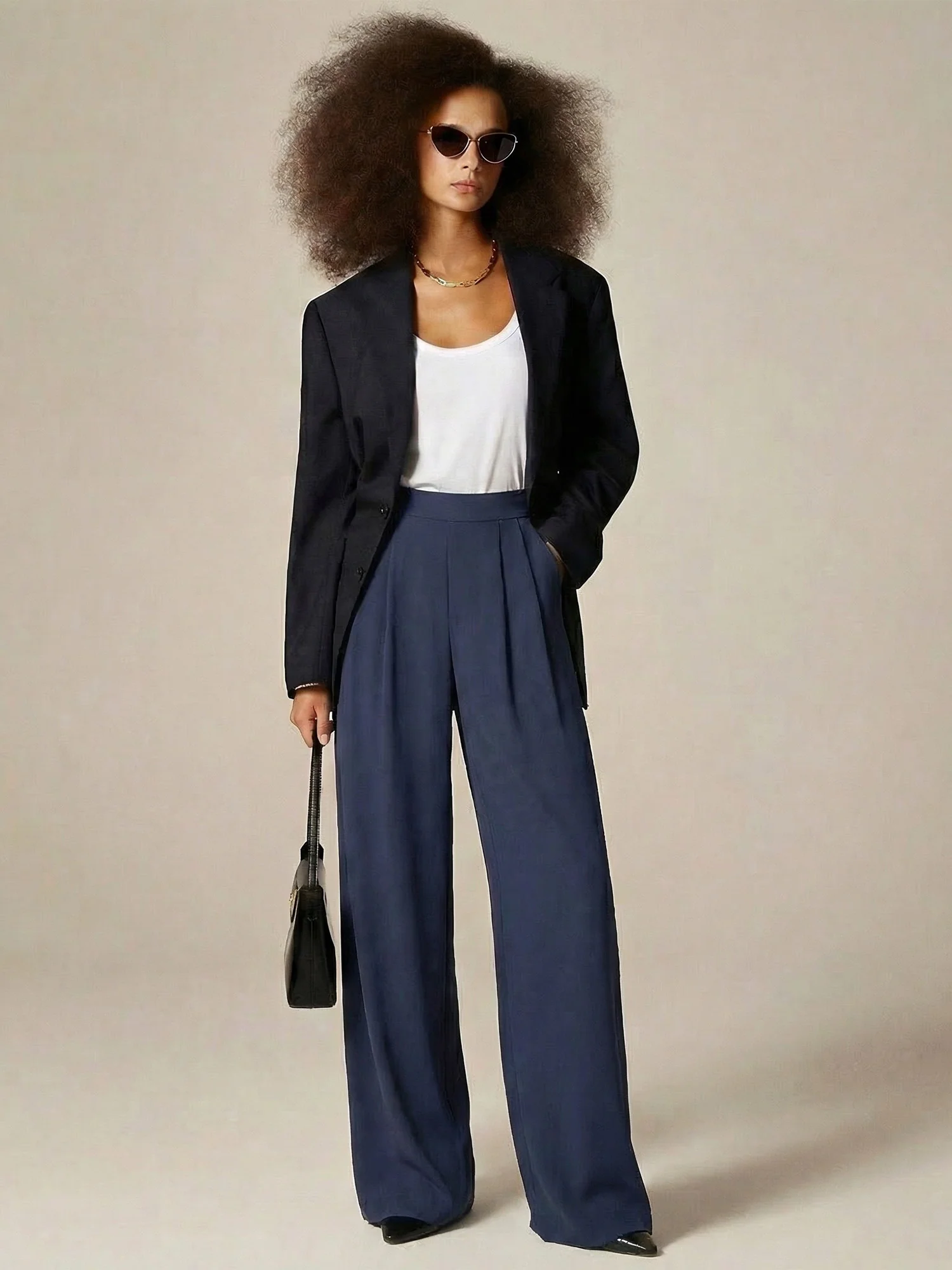 Crepe Banding Pant