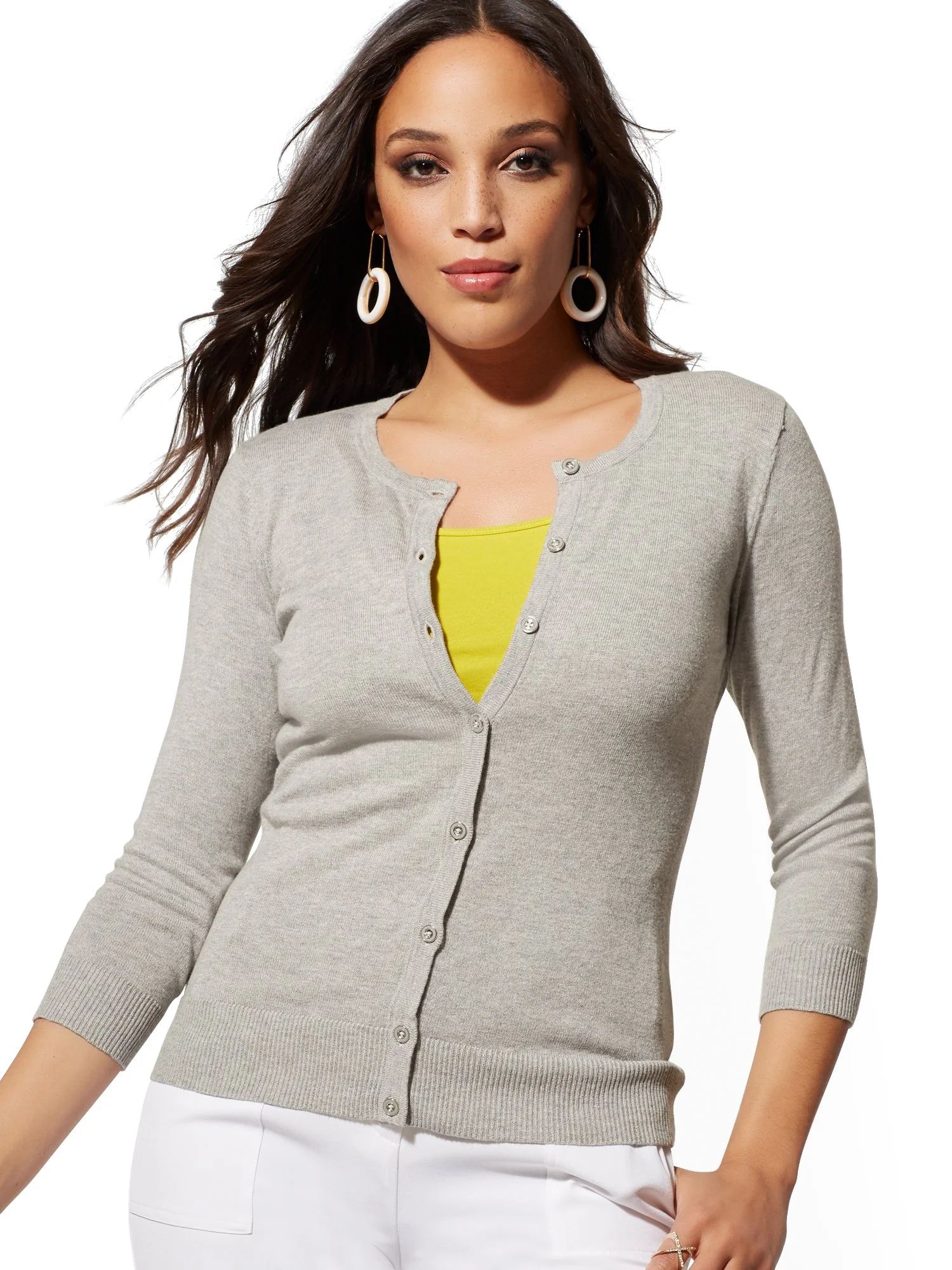 Crewneck Chelsea Cardigan - 7th Avenue - Image 9