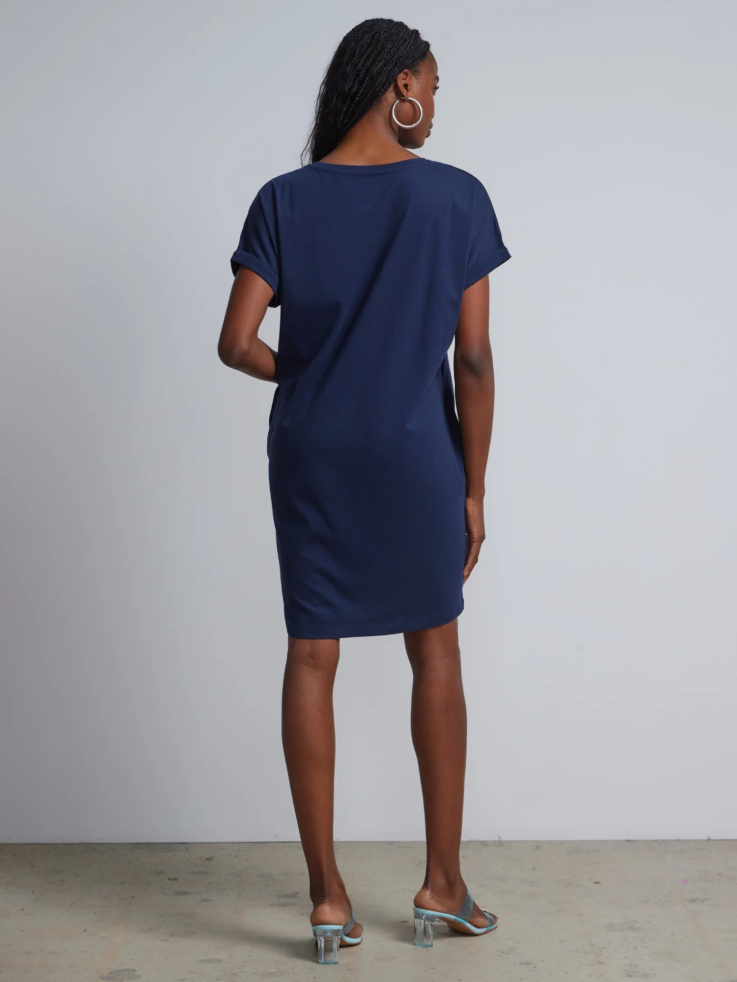 Crewneck Perfect Tee Dress - Image 11