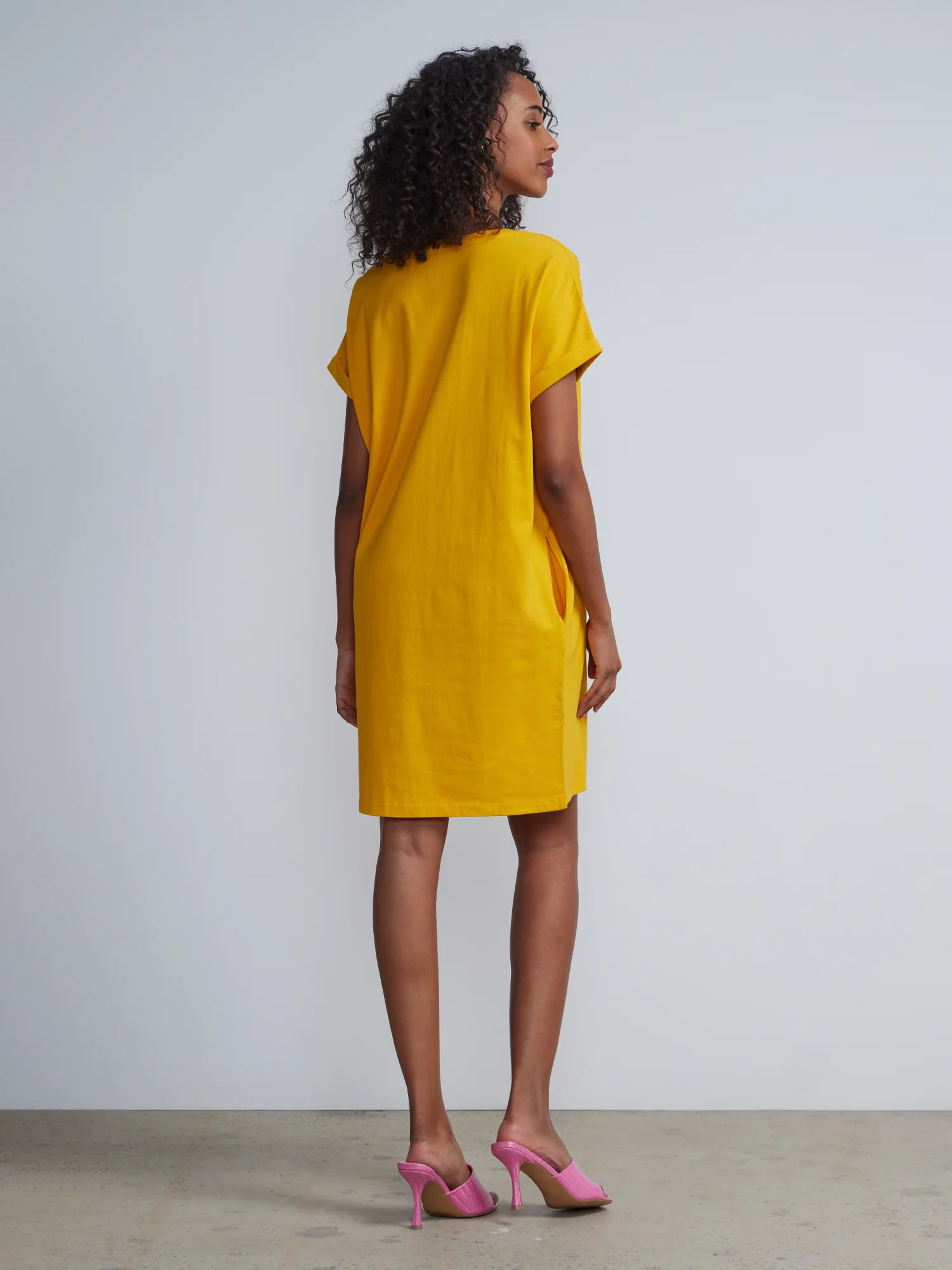 Crewneck Perfect Tee Dress - Image 19