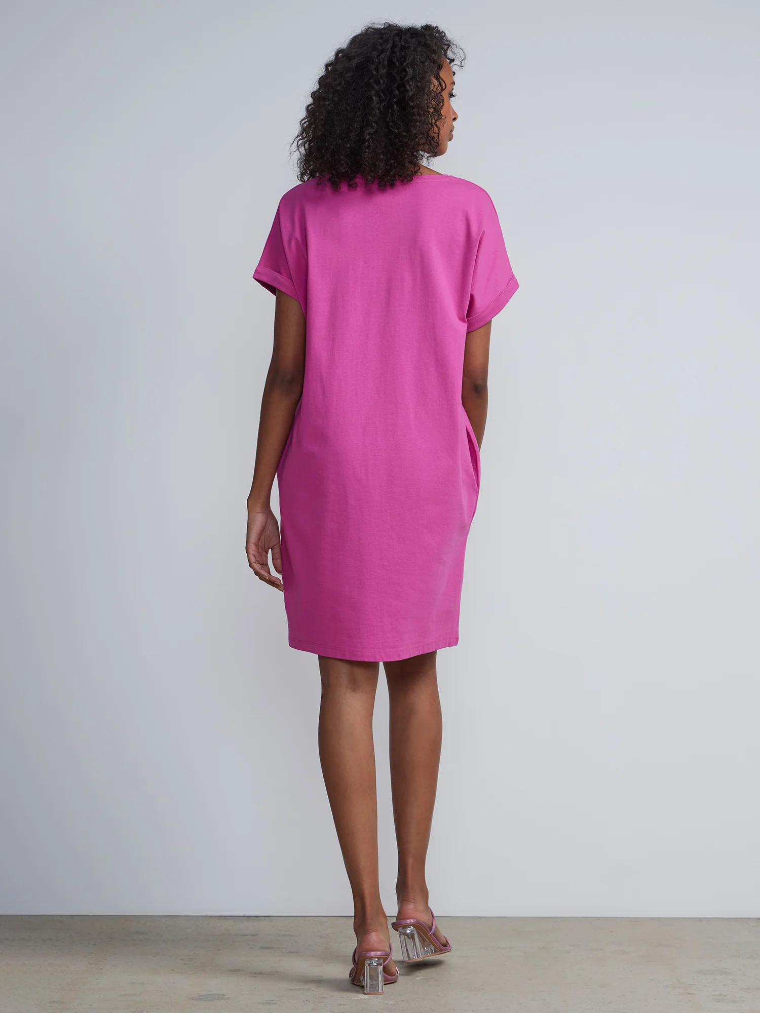 Crewneck Perfect Tee Dress - Image 28