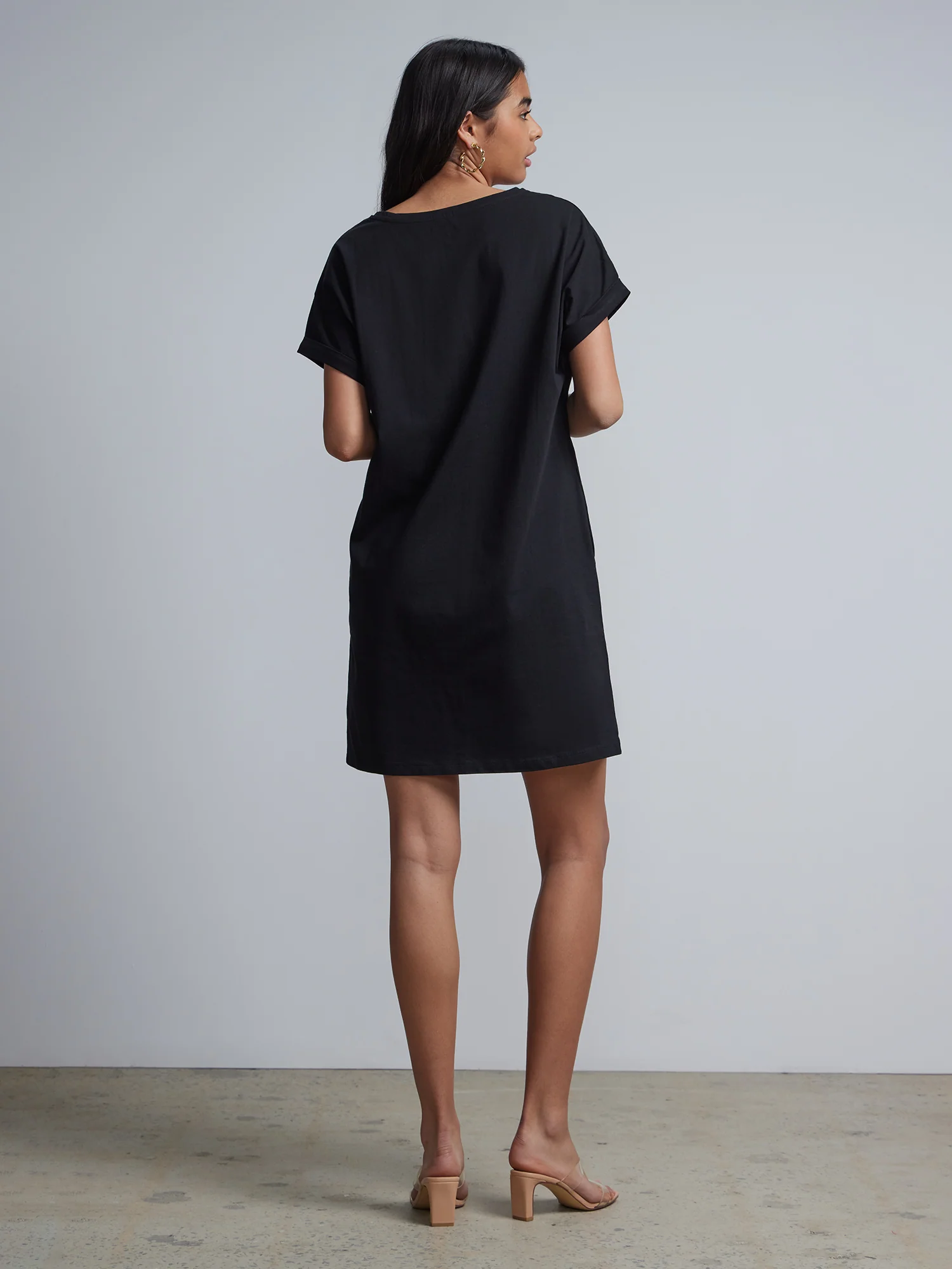 Crewneck Perfect Tee Dress - Image 3