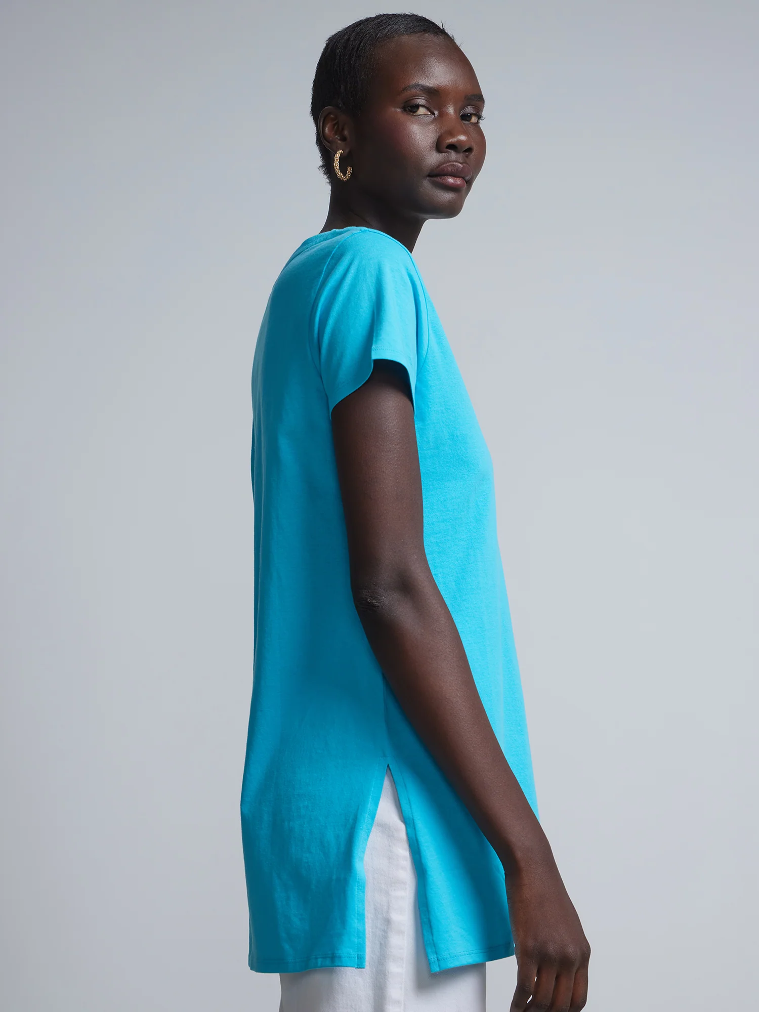 Criss-Cross Front Tunic Top - Image 18