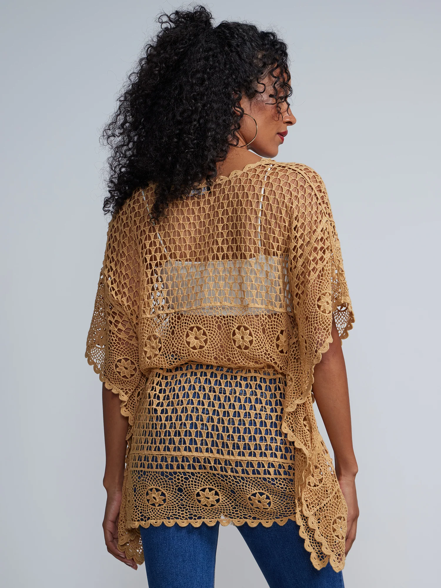 Crochet Kimono Top - Image 3