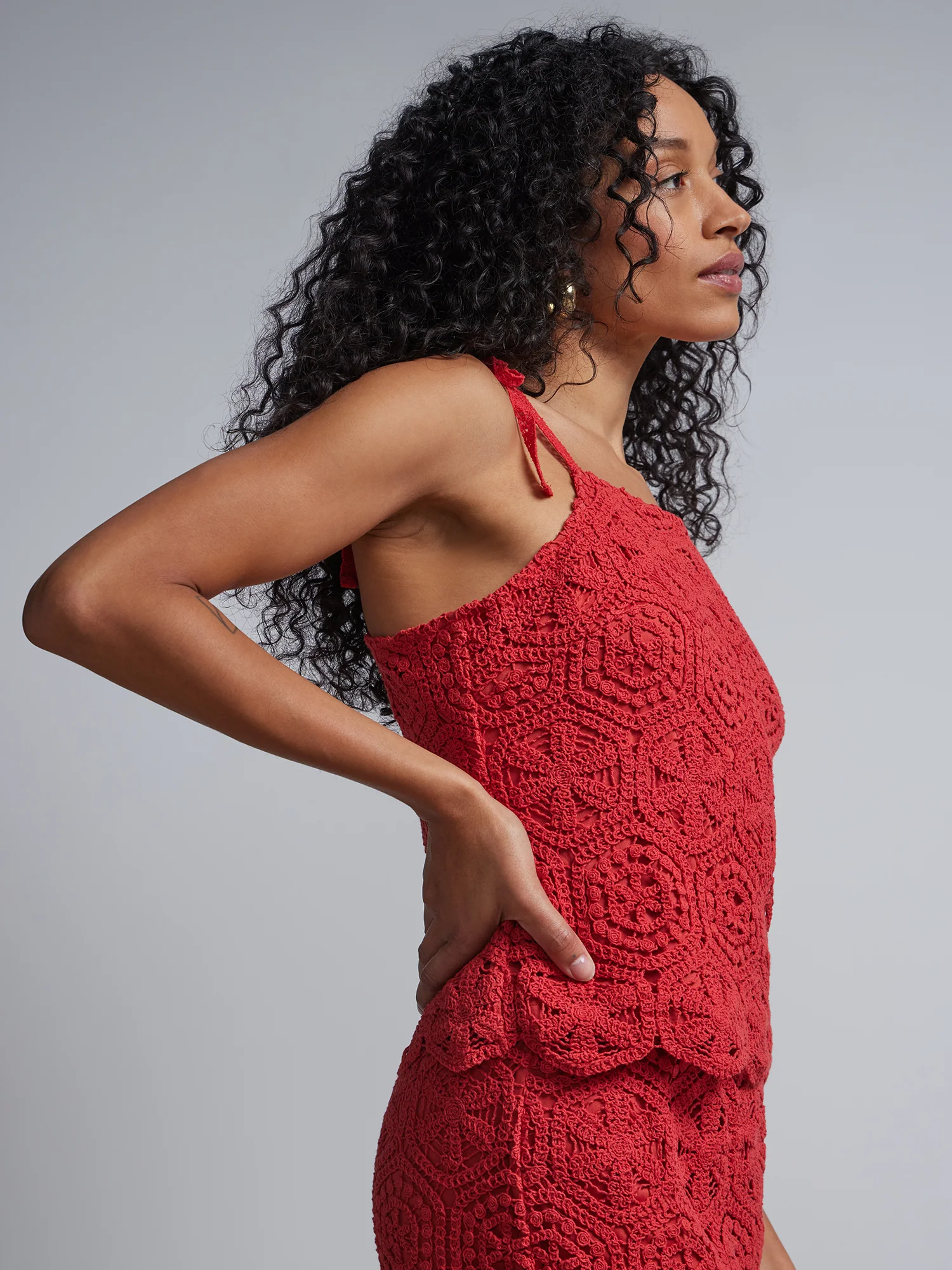 Crochet-Lace Sleeveless Top - Image 2