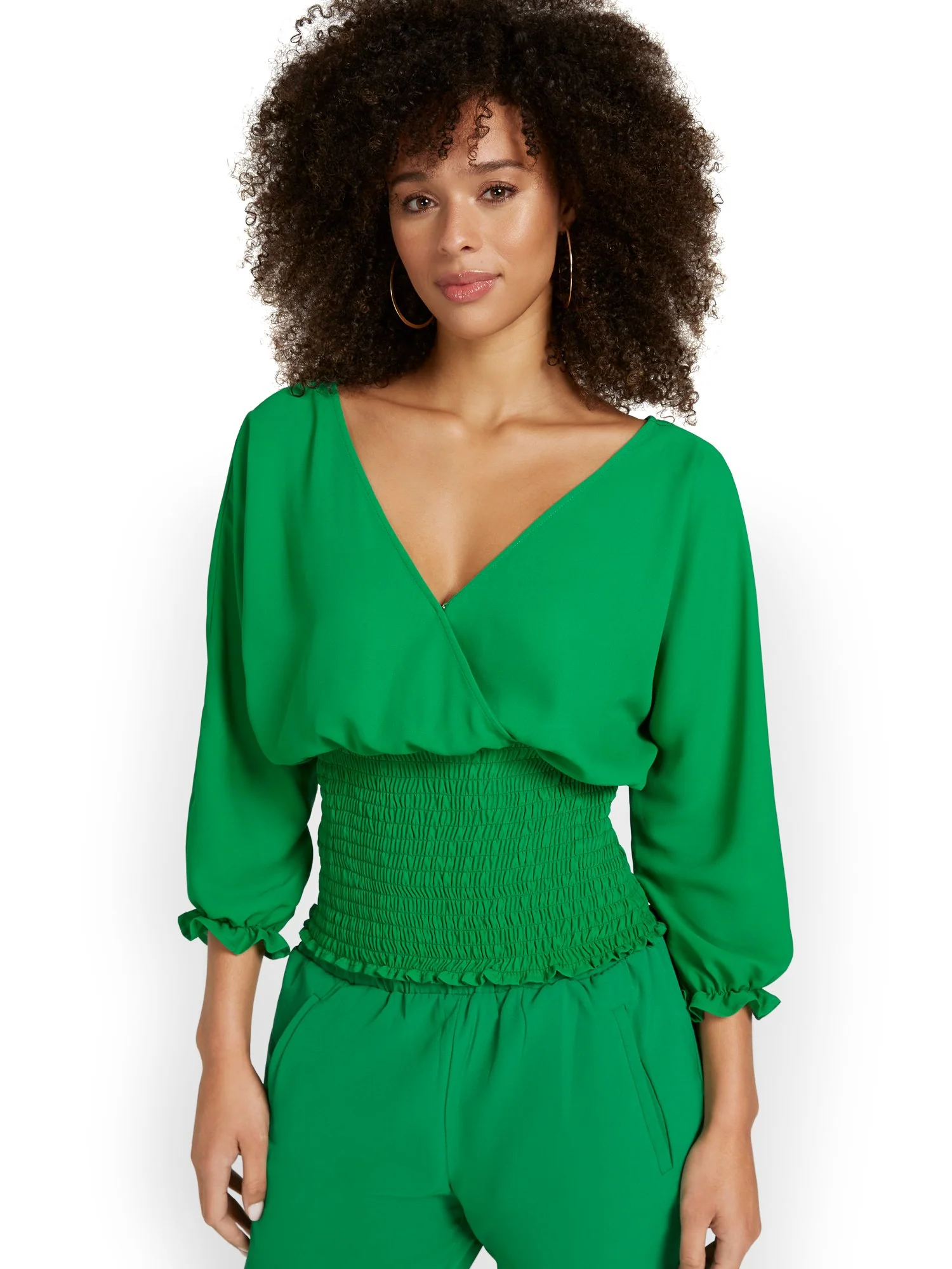 Cross-Back Blouse - Image 2