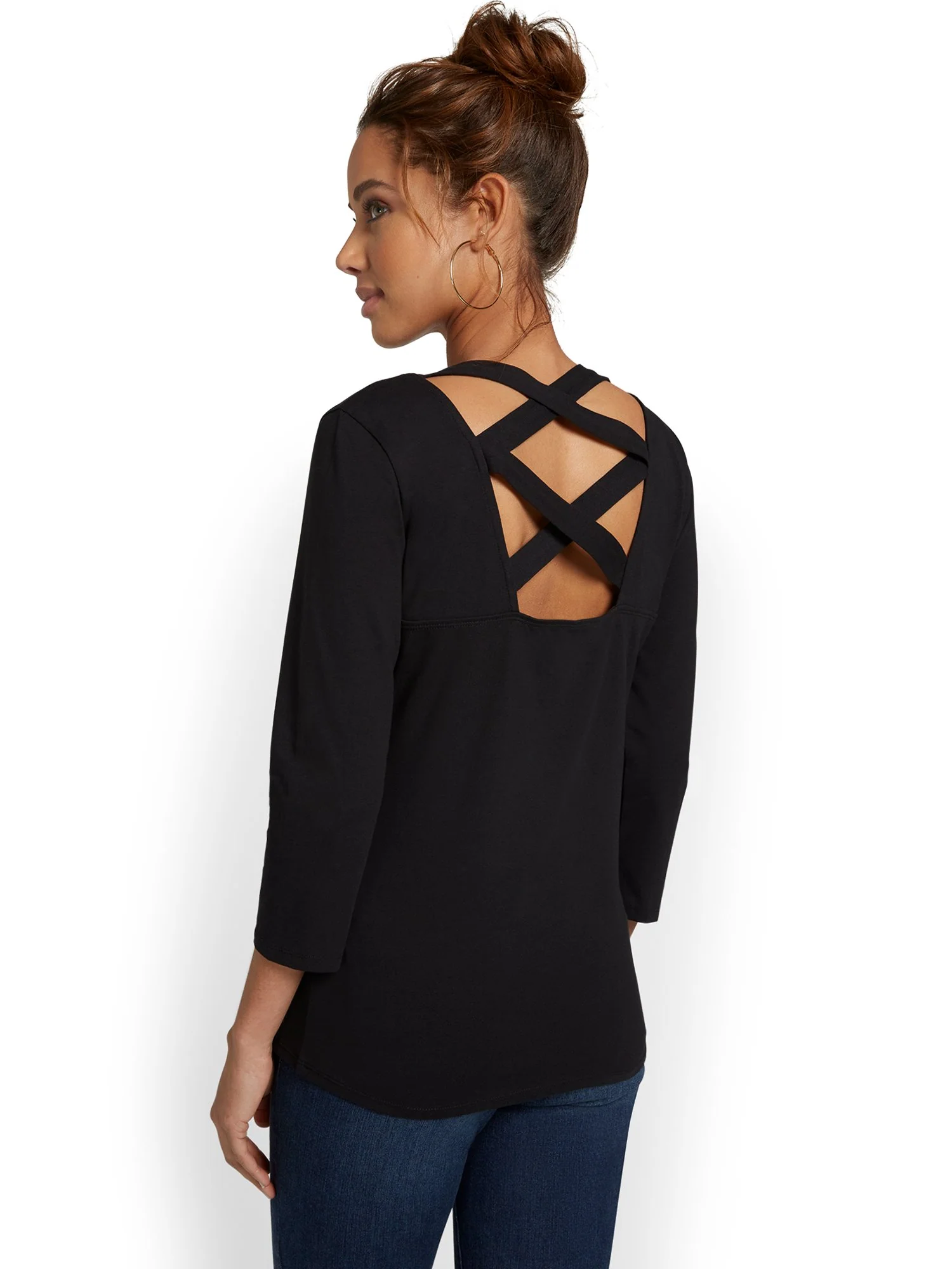 Cut-Out Back City Tee - Image 3