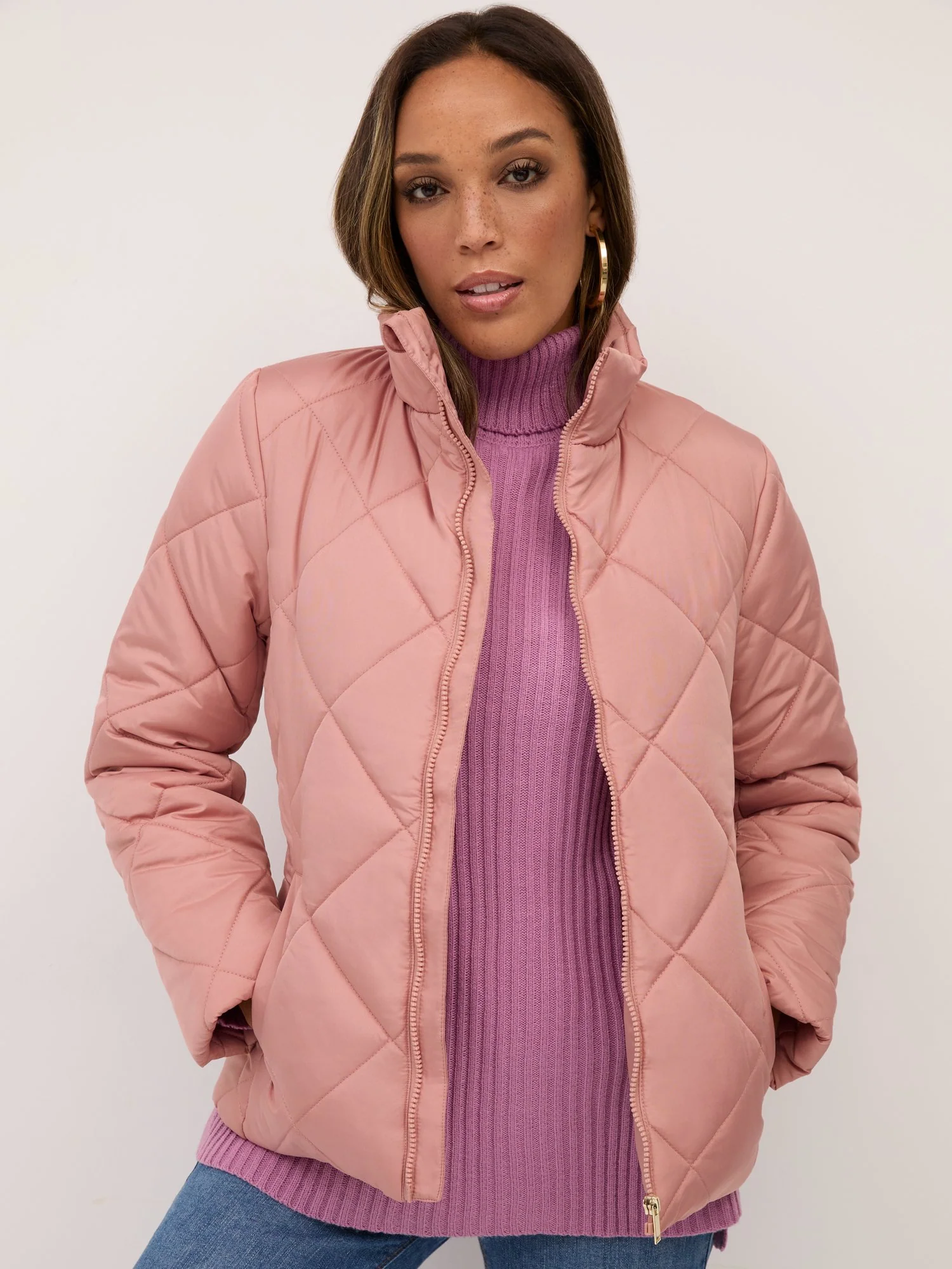 Diamond-Quilted Puffer Jacket - Image 6