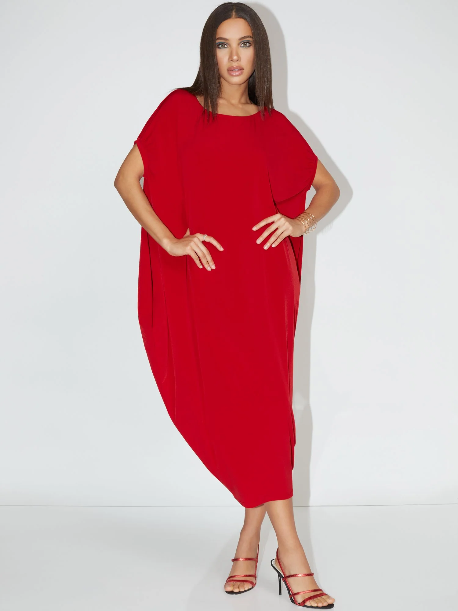 Dolman Knit Maxi Dress - NY&C Style System - Image 5