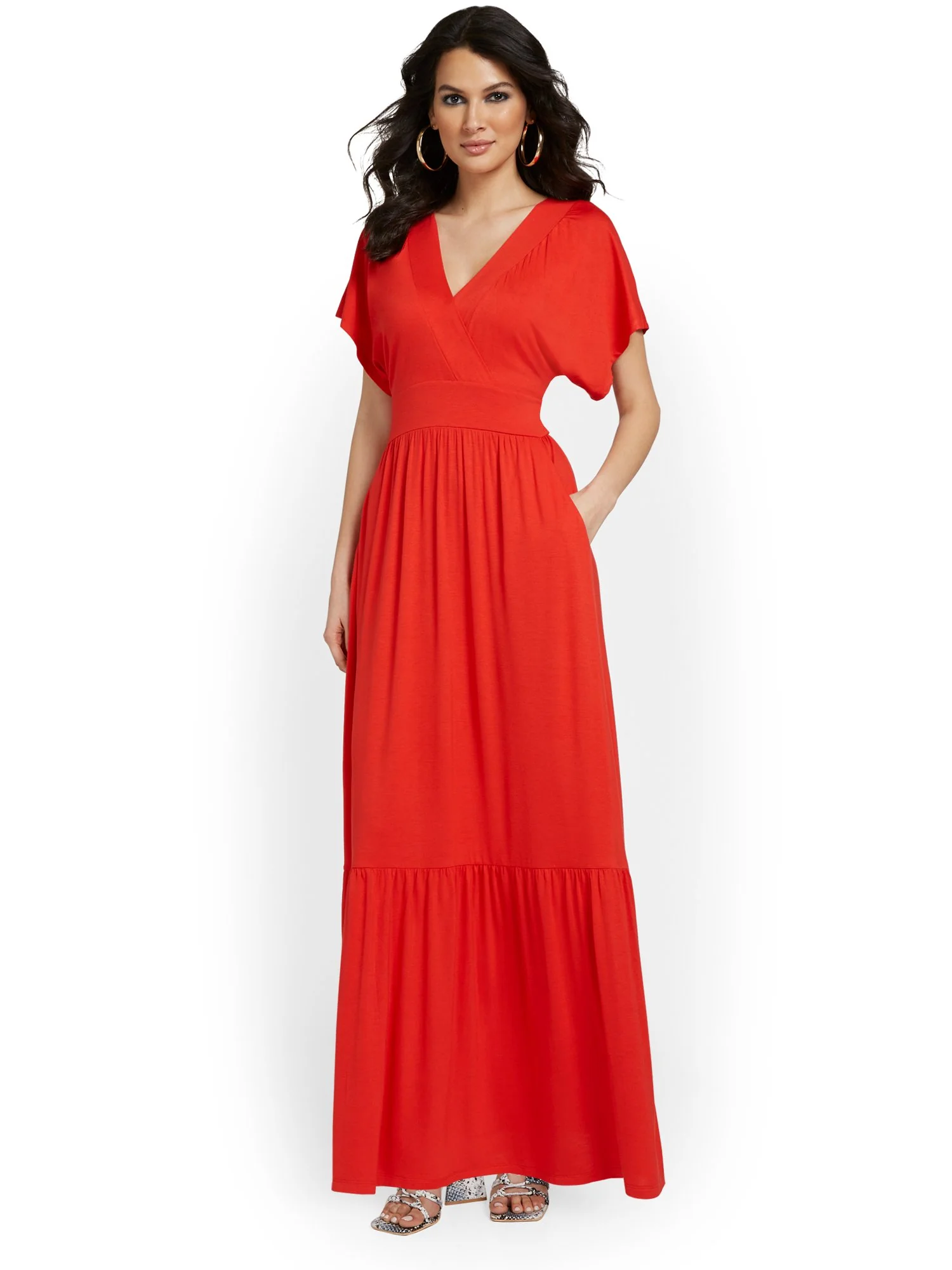 Dolman Maxi Dress - Image 7