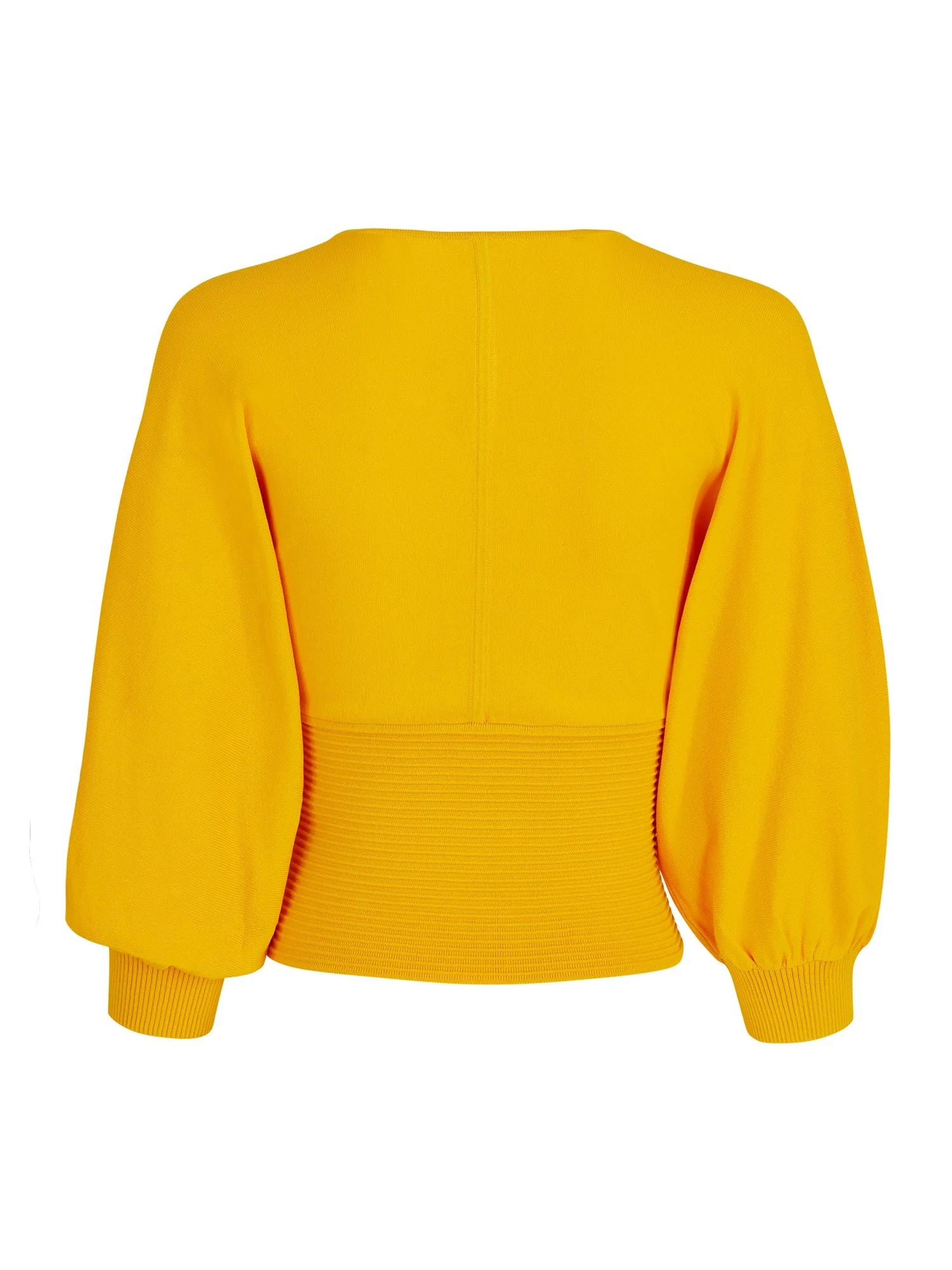Dolman-Sleeve Wrap-Front Sweater - The NY&C Legacy Collection - Image 3