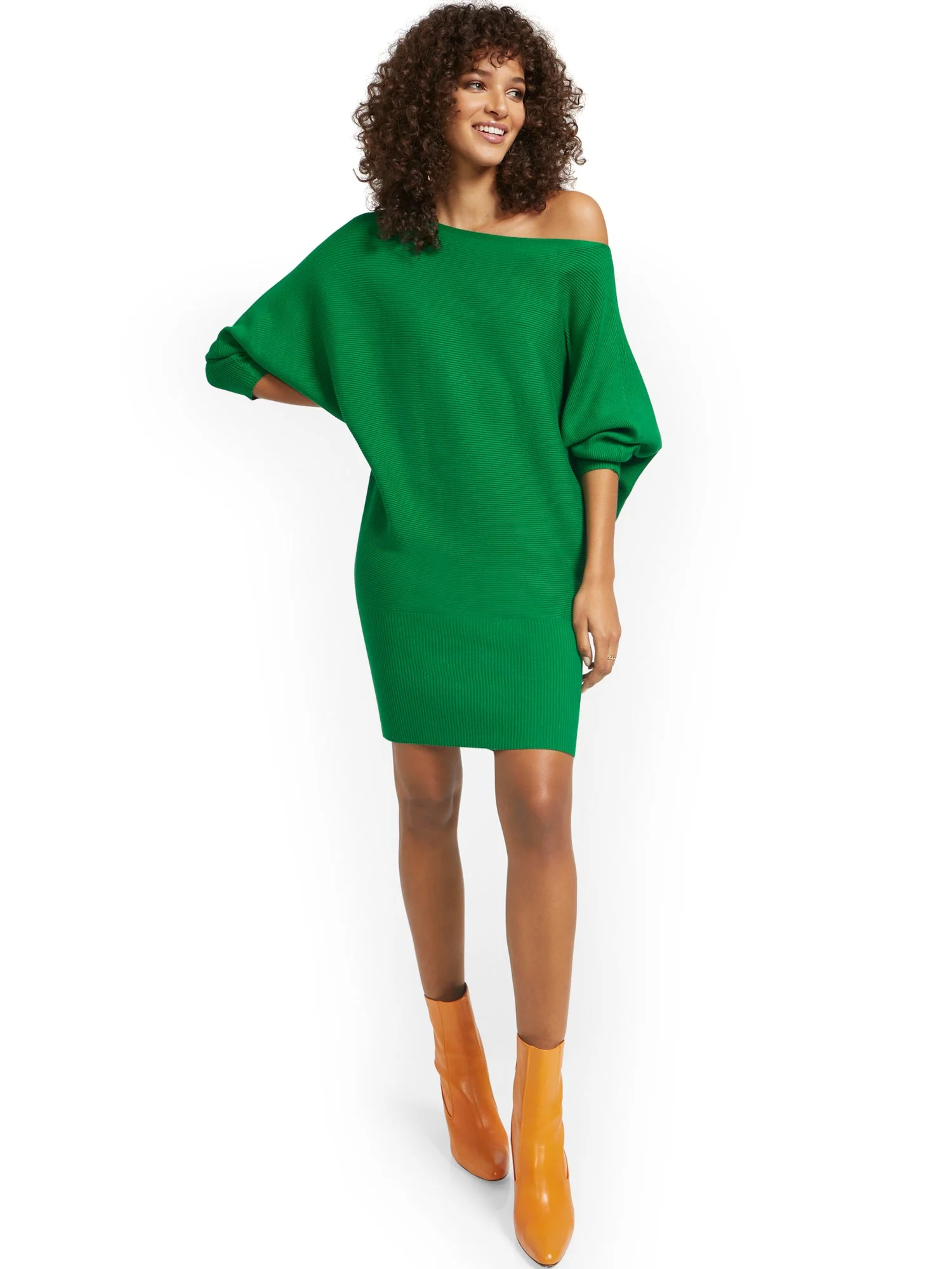 Dolman Sweater Dress - Image 13