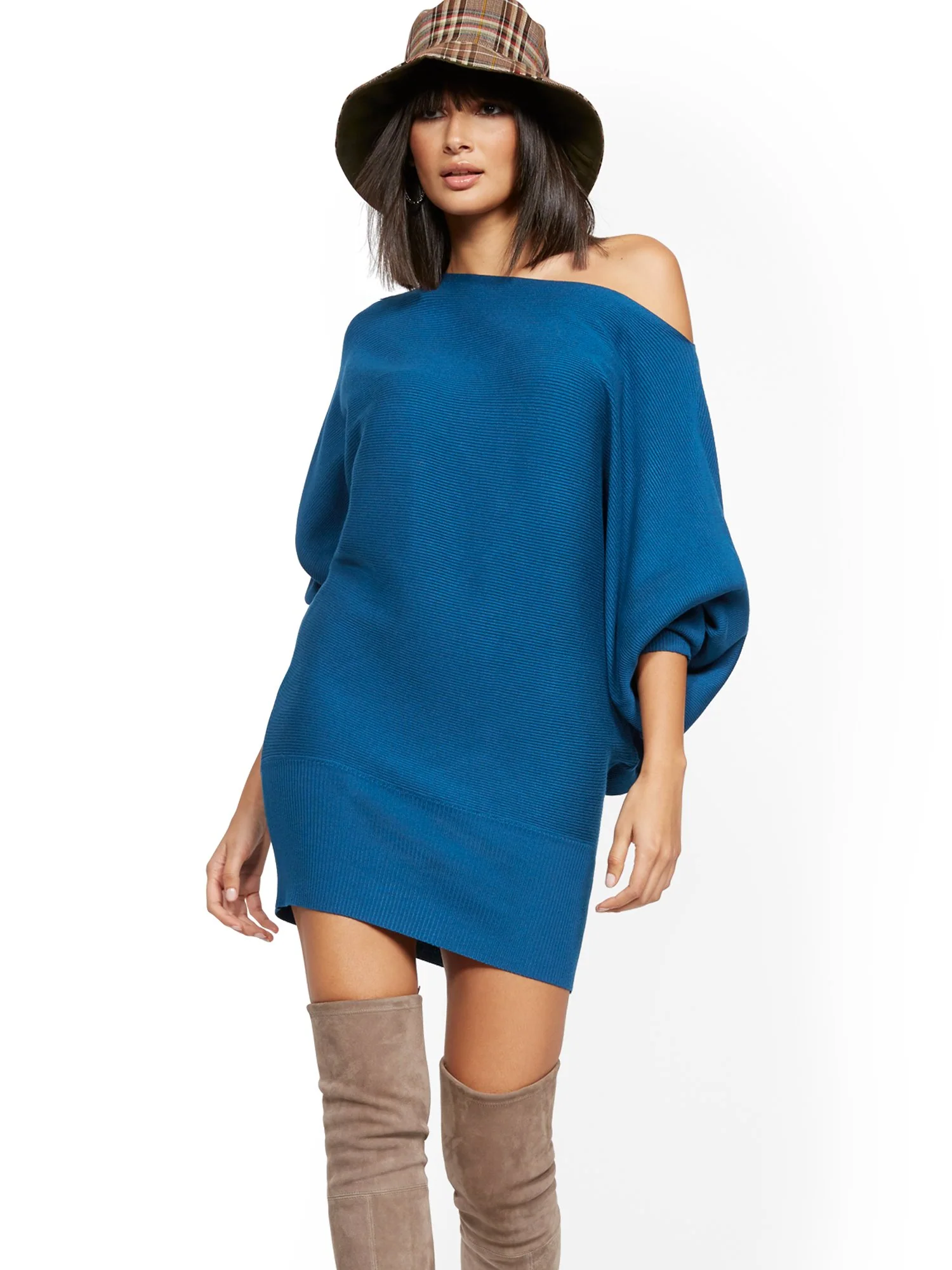 Dolman Sweater Dress - Image 6