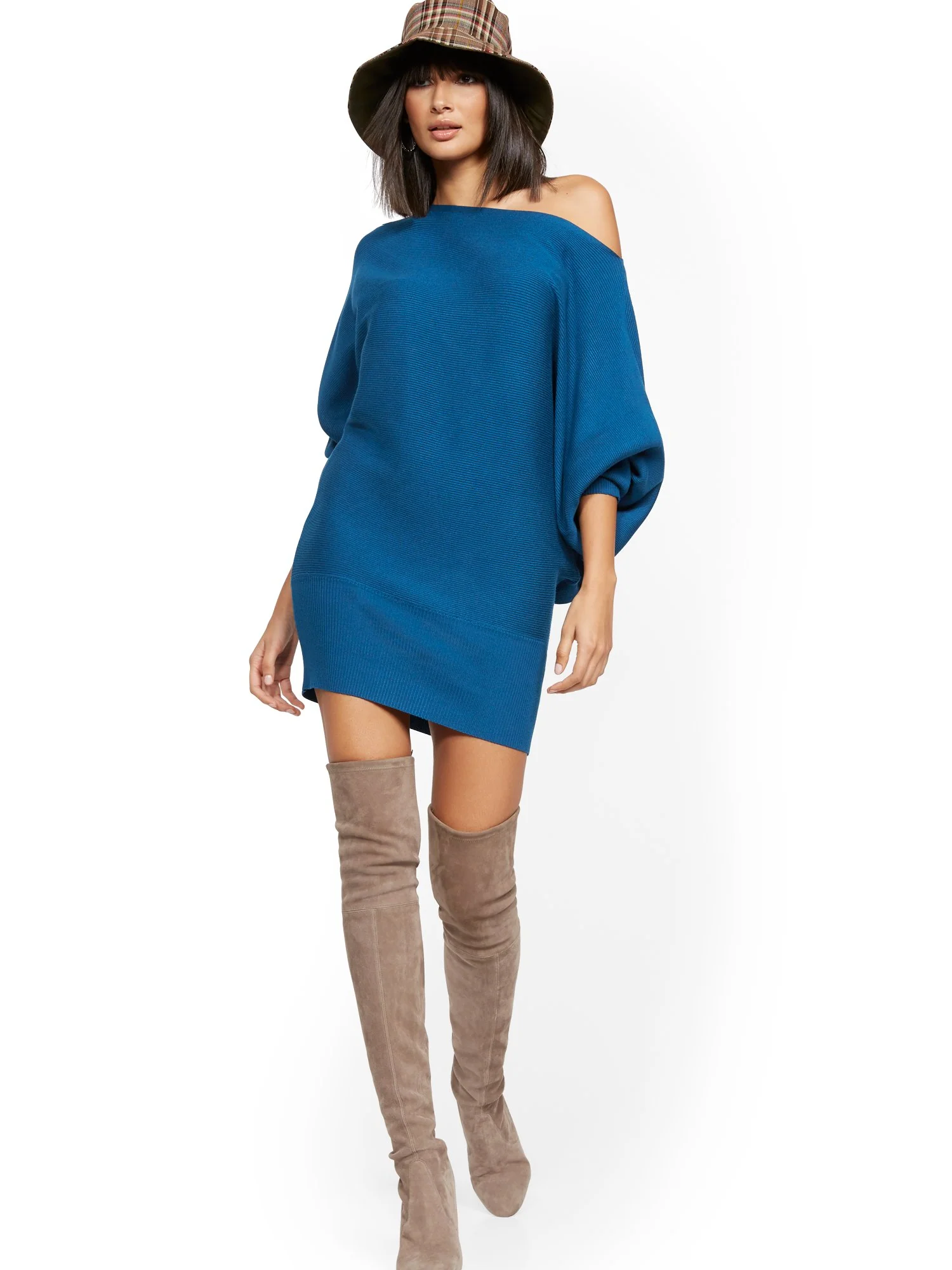 Dolman Sweater Dress - Image 8