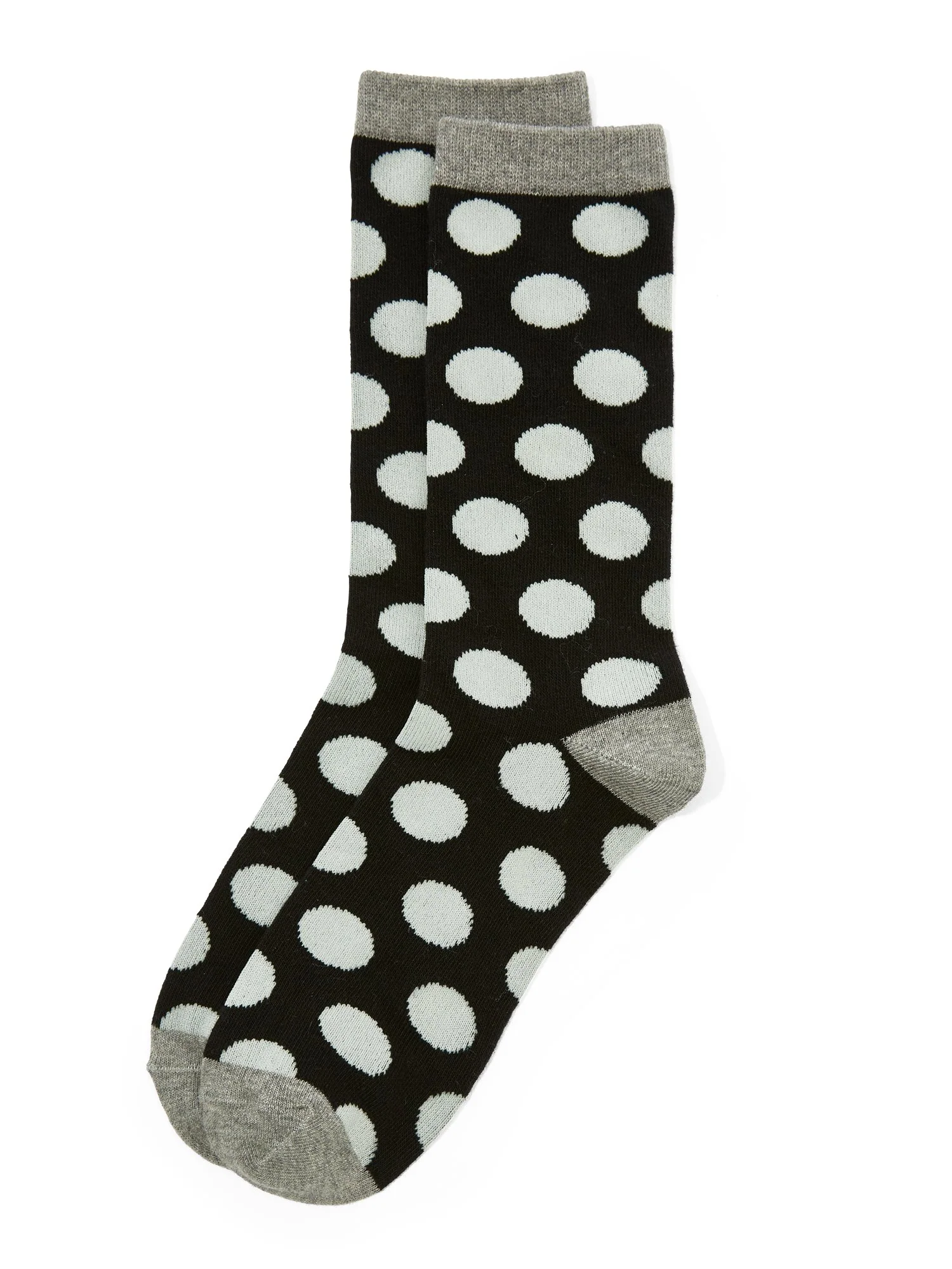 Dot-Print Crew Sock
