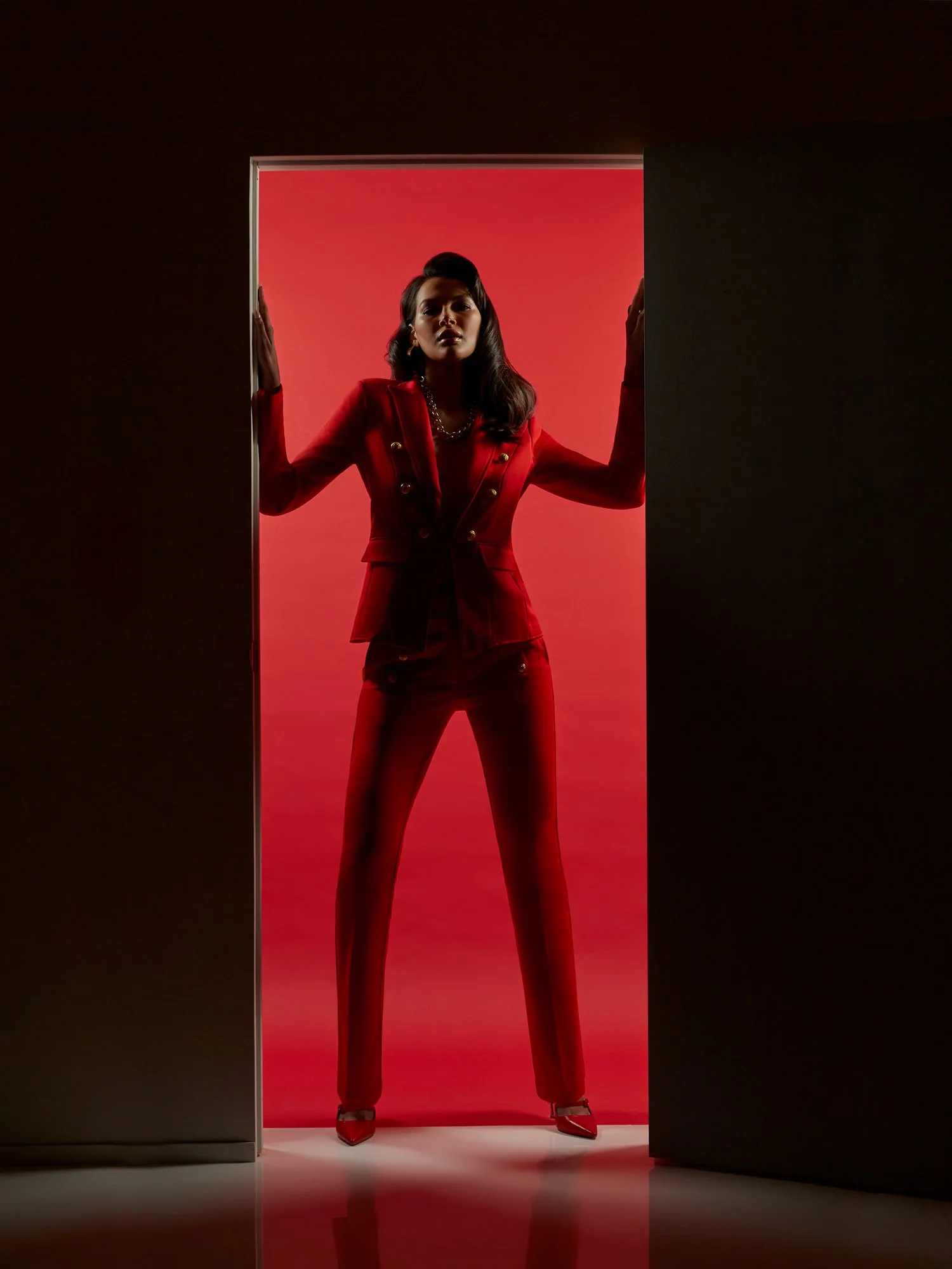 Double-Breasted Button Jacket - Superflex - Image 13