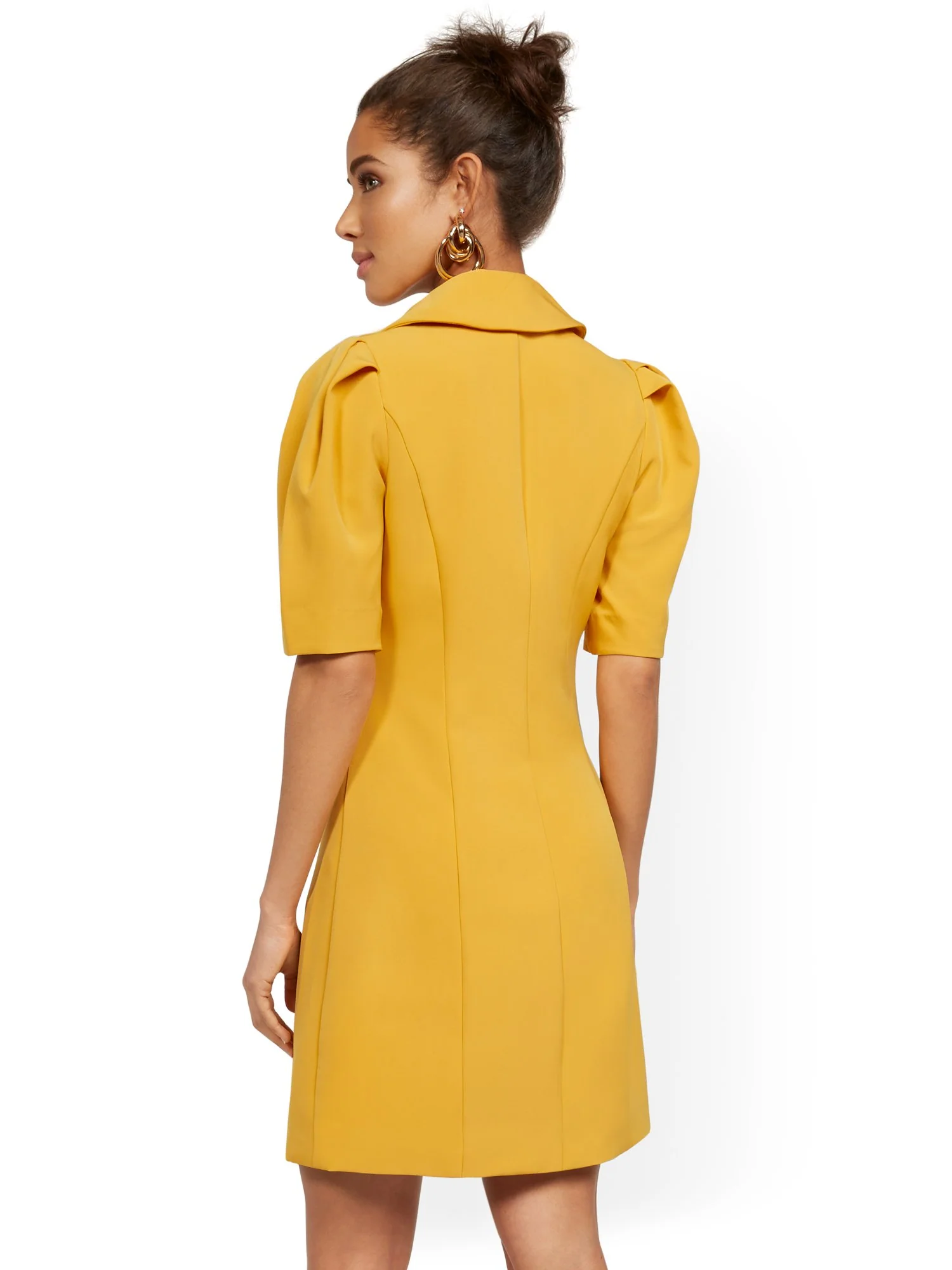 Double-Breasted Jacket Dress - Image 3