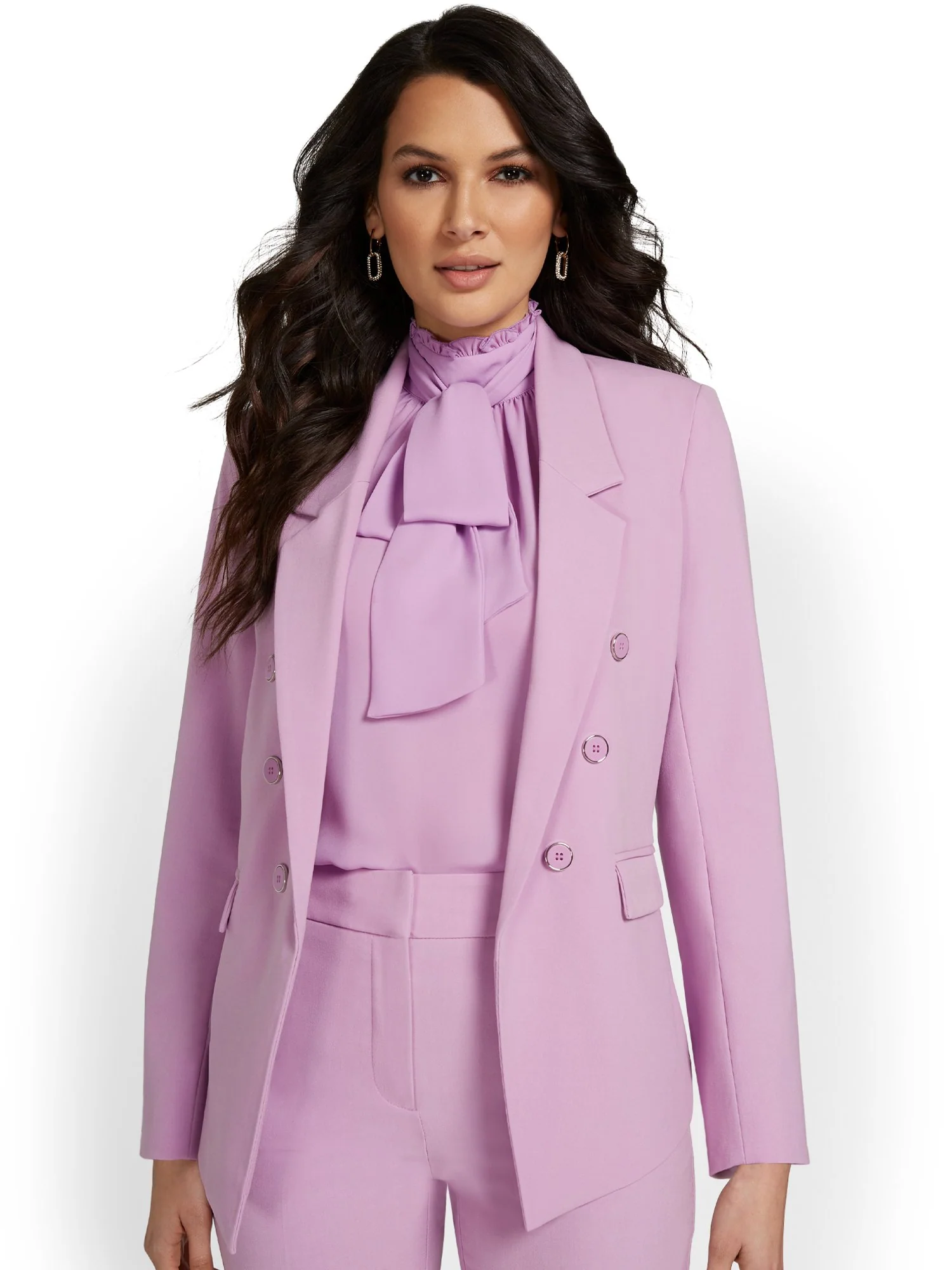 Double-Breasted Jacket - Essential Stretch - Image 5