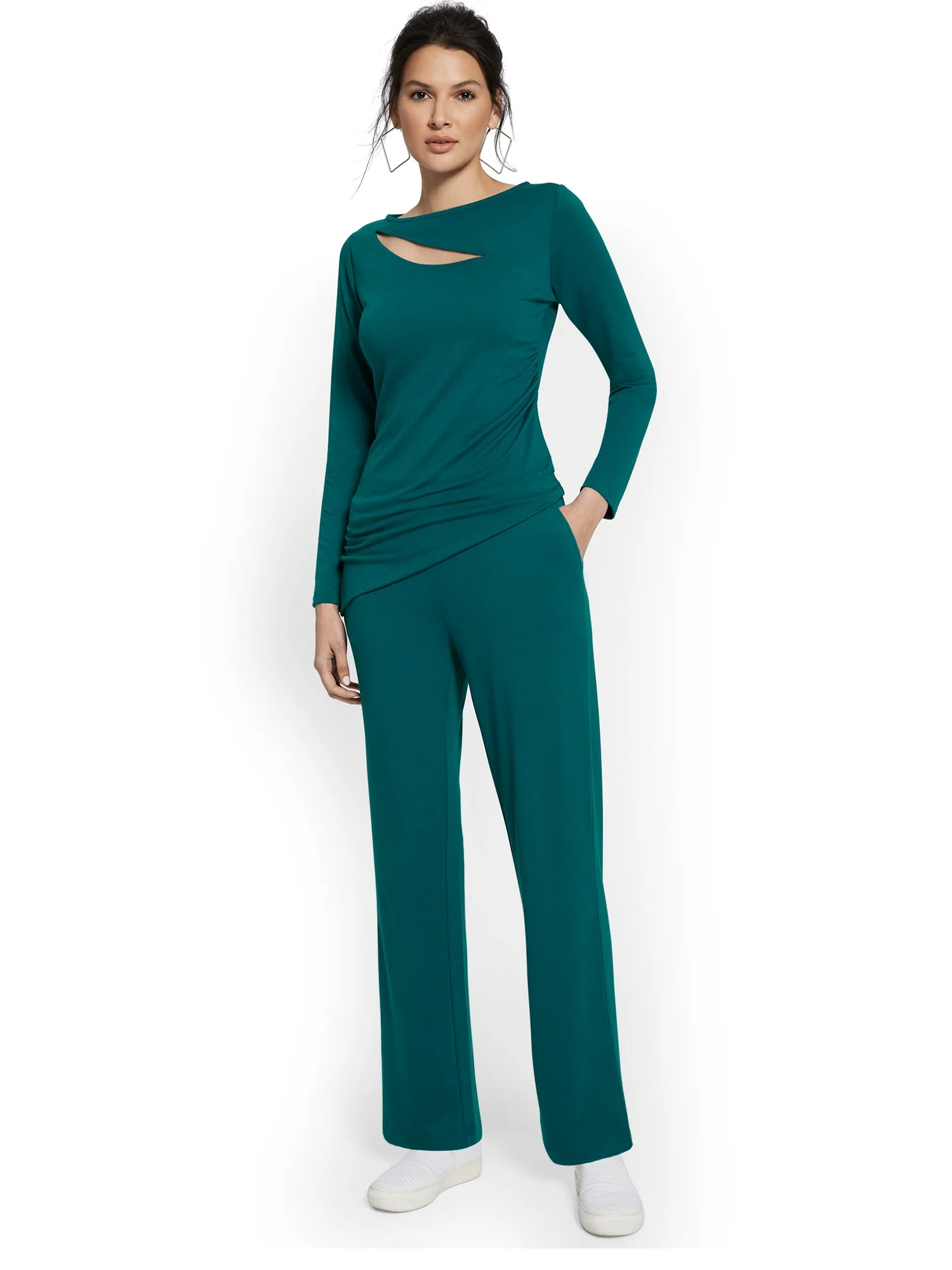 Dreamy French Terry Straight-Leg Pant - Image 5