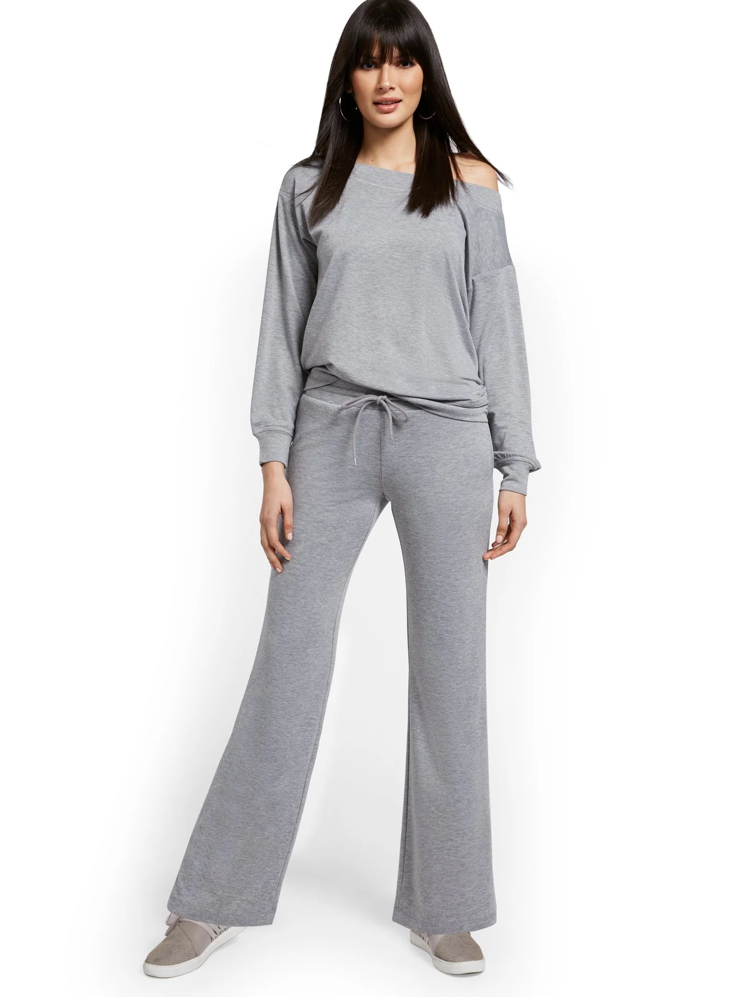 Dreamy French Terry Wide-Leg Pant - Image 12