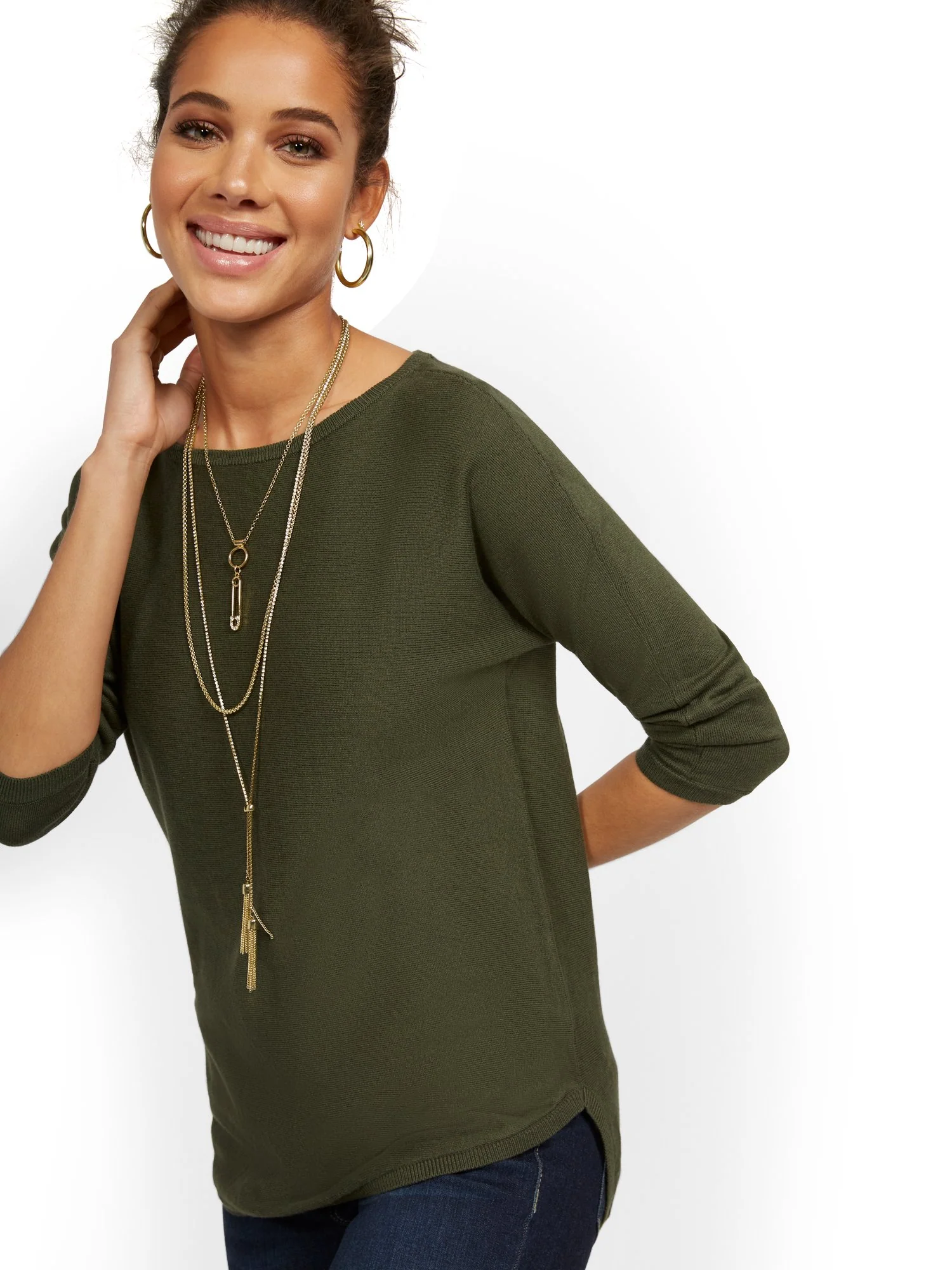 Easy Dolman Tunic Sweater - Image 14