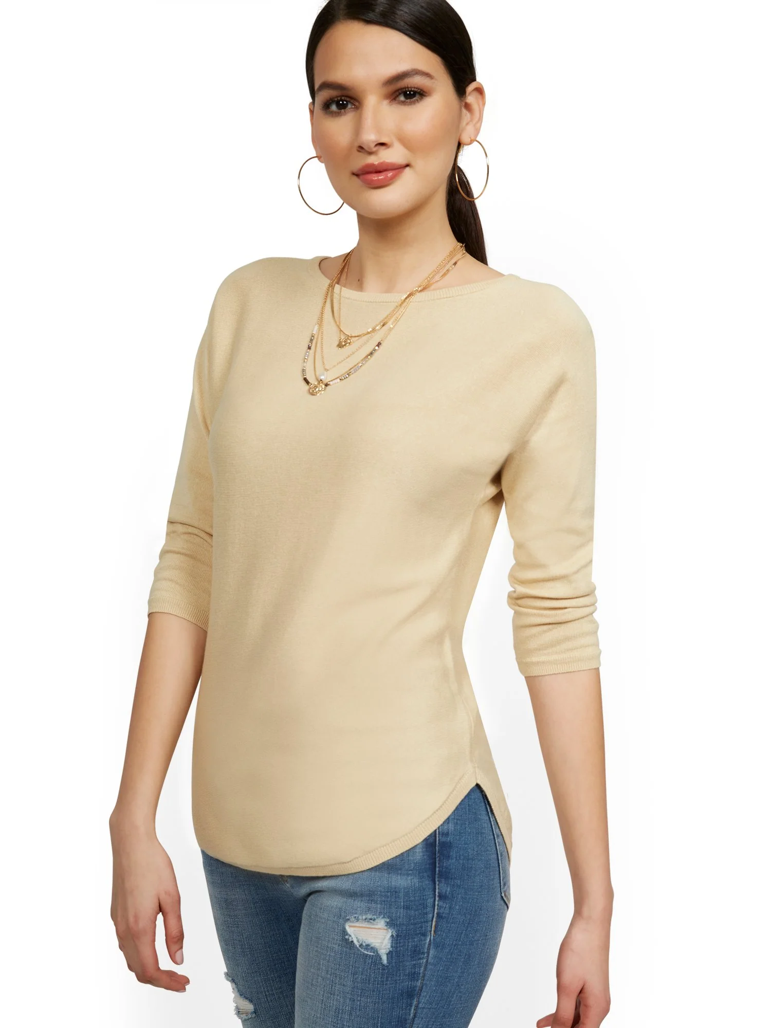 Easy Dolman Tunic Sweater - Image 5