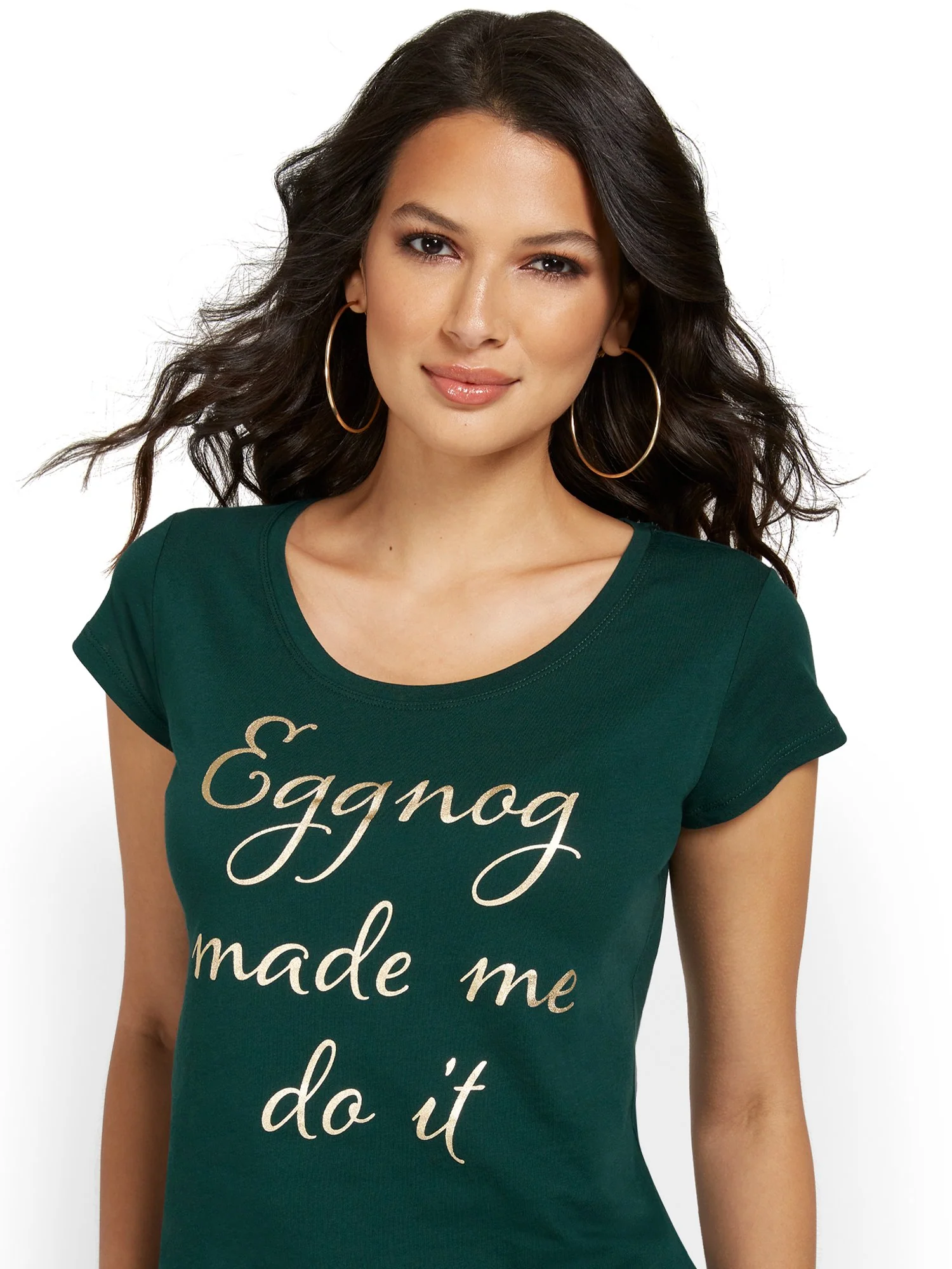 Eggnog Graphic Tee