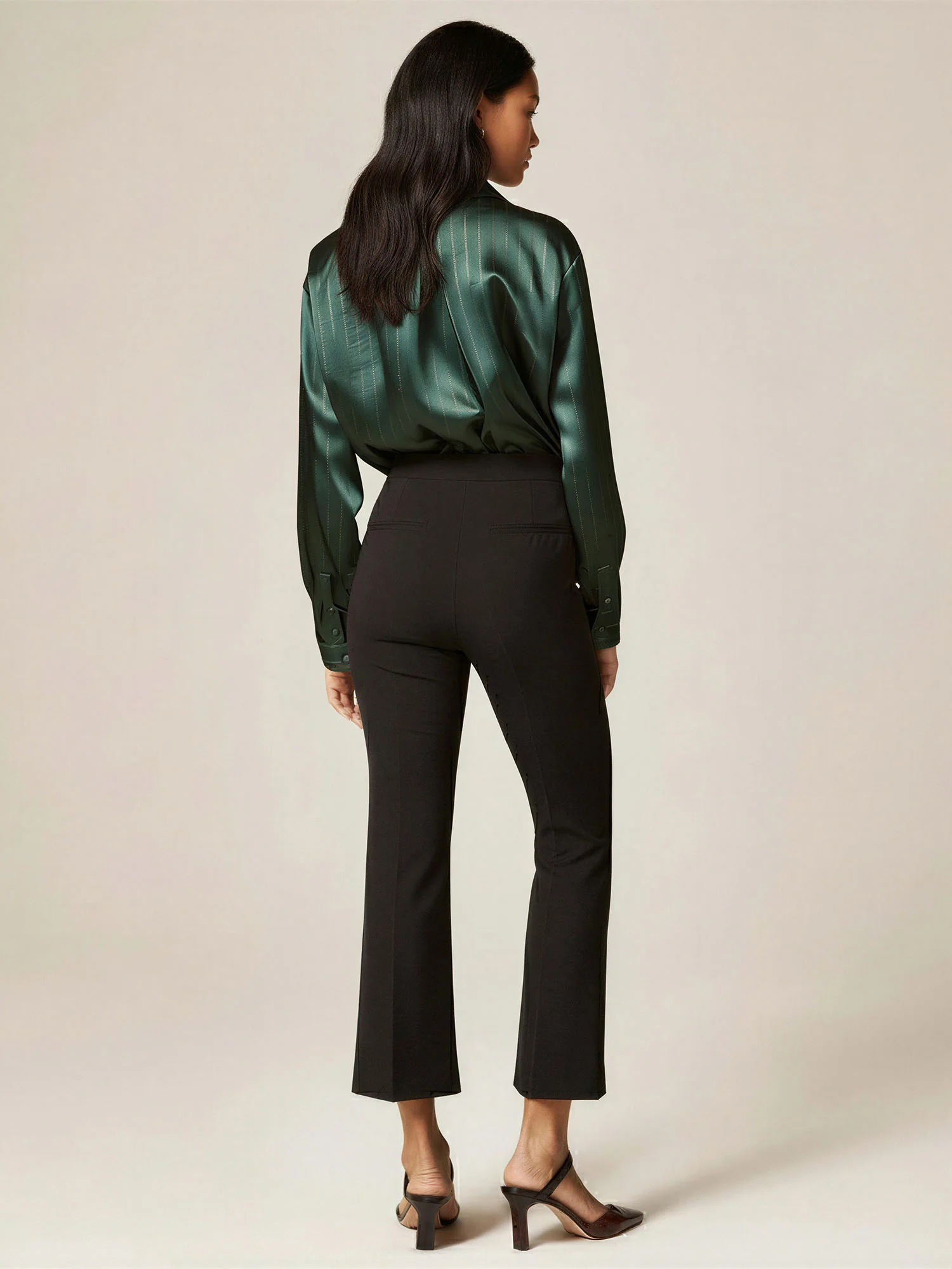 Eliza Kick Crop Flare Pant - Image 2