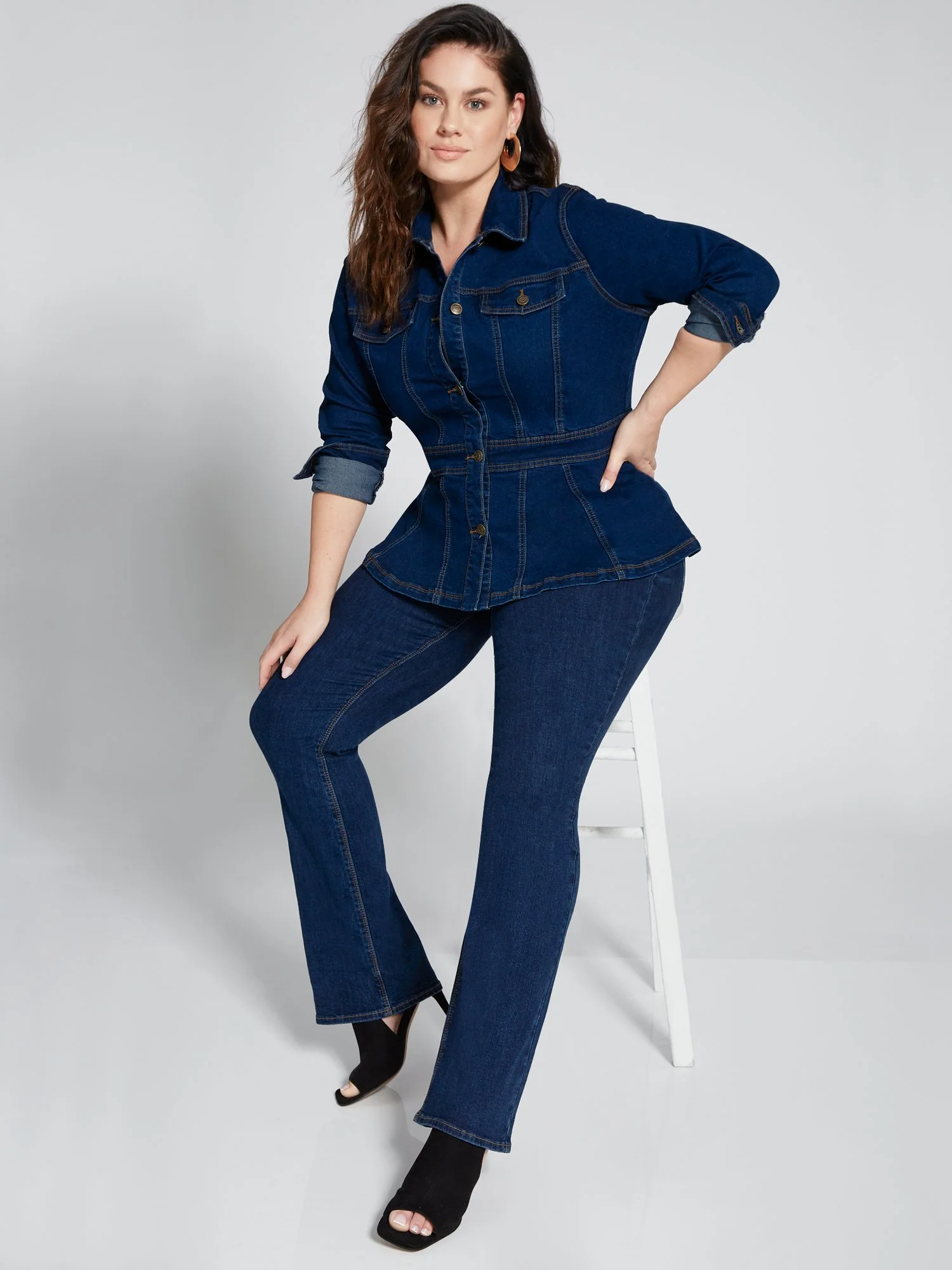 Essential Mid Rise Bootcut Jean